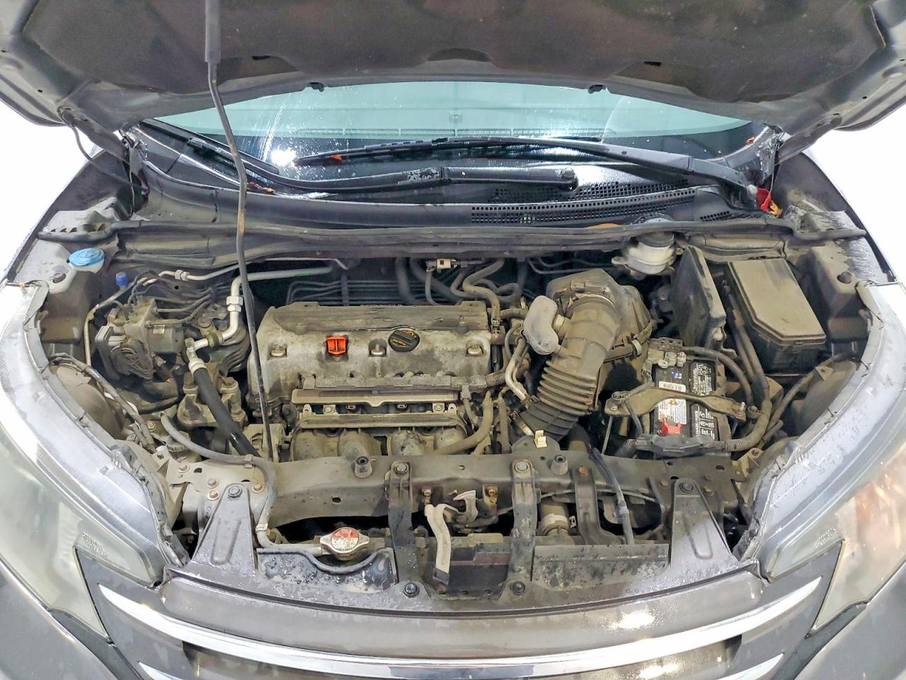 2014 Honda Cr-v Exl Серый vin: 2HKRM3H7XEH528797