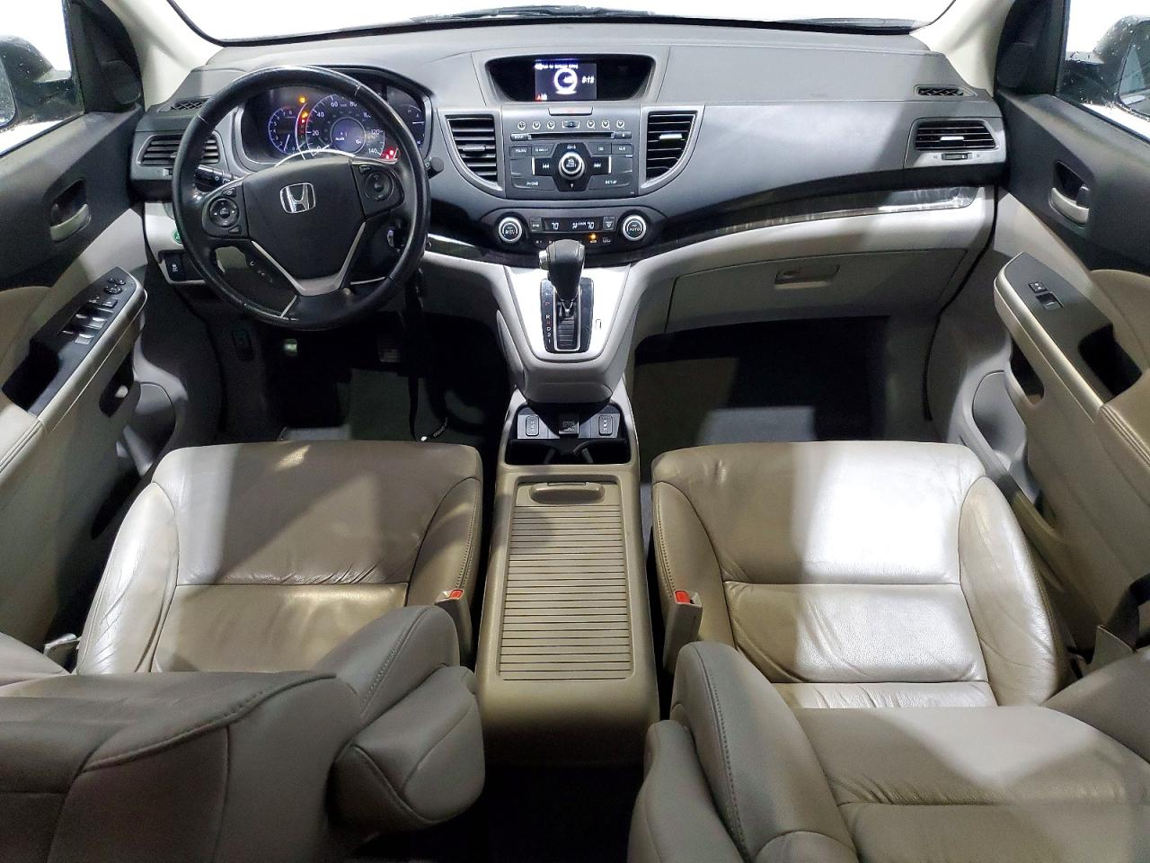 2014 Honda Cr-v Exl Серый vin: 2HKRM3H7XEH528797