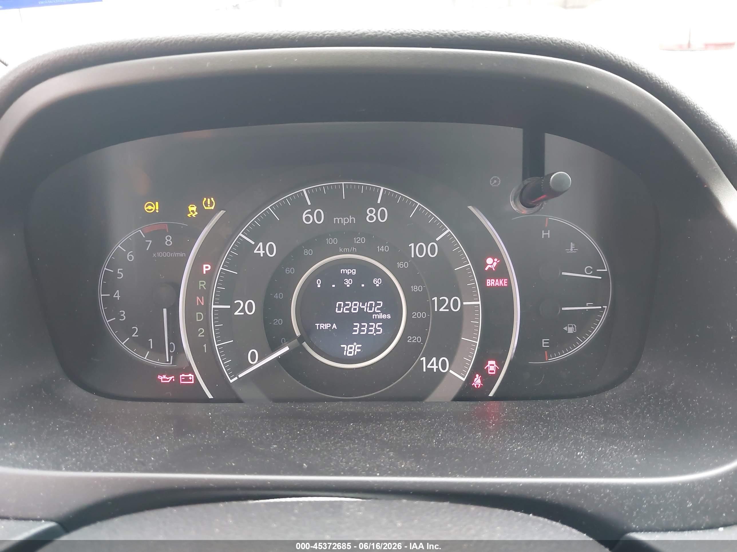 2014 Honda Cr-v Ex-l Brown vin: 2HKRM3H7XEH566319