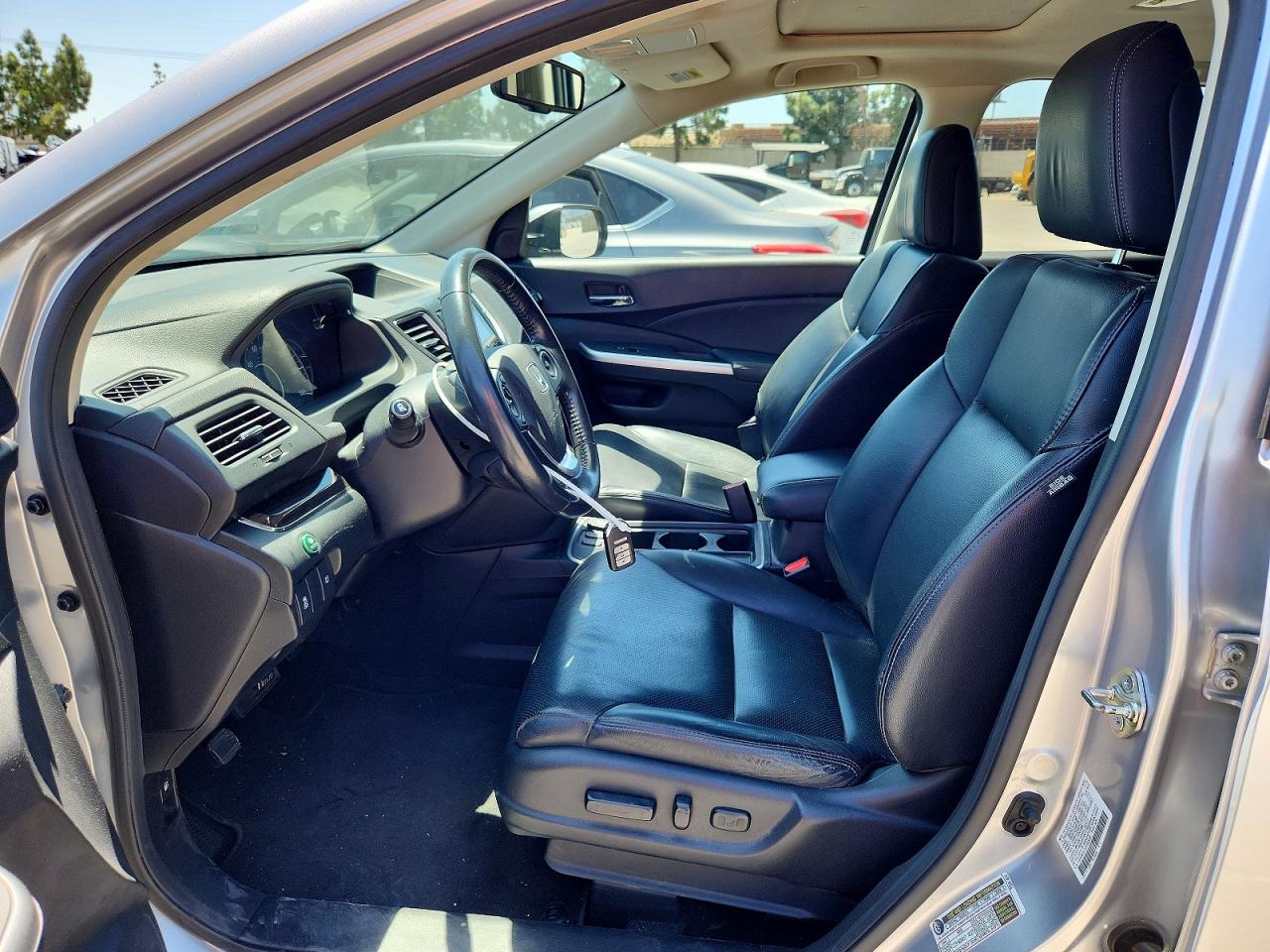 2015 Honda Cr-v Exl Silver vin: 2HKRM3H7XFH505005