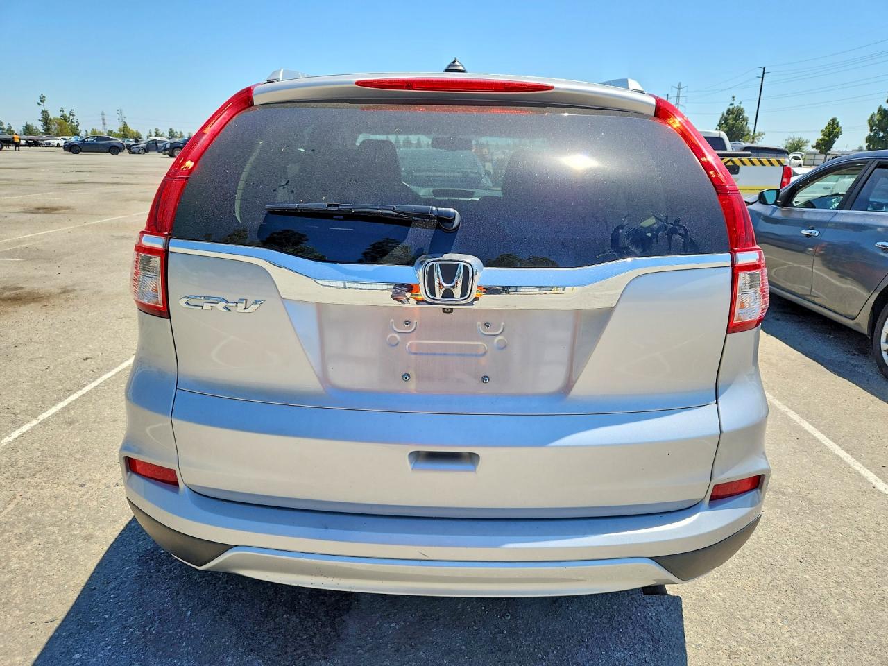 2015 Honda Cr-v Exl Silver vin: 2HKRM3H7XFH505005