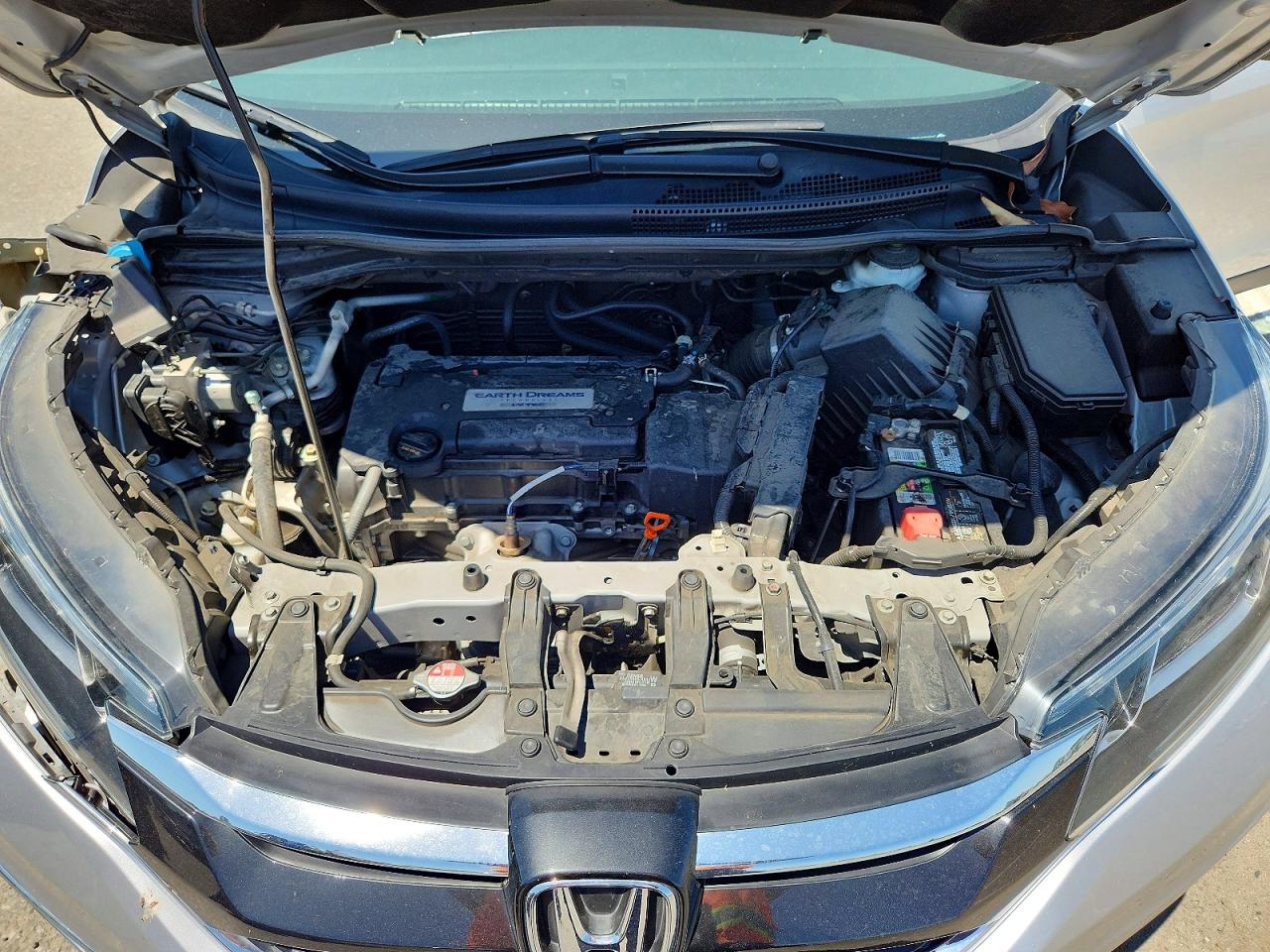 2015 Honda Cr-v Exl Silver vin: 2HKRM3H7XFH505005