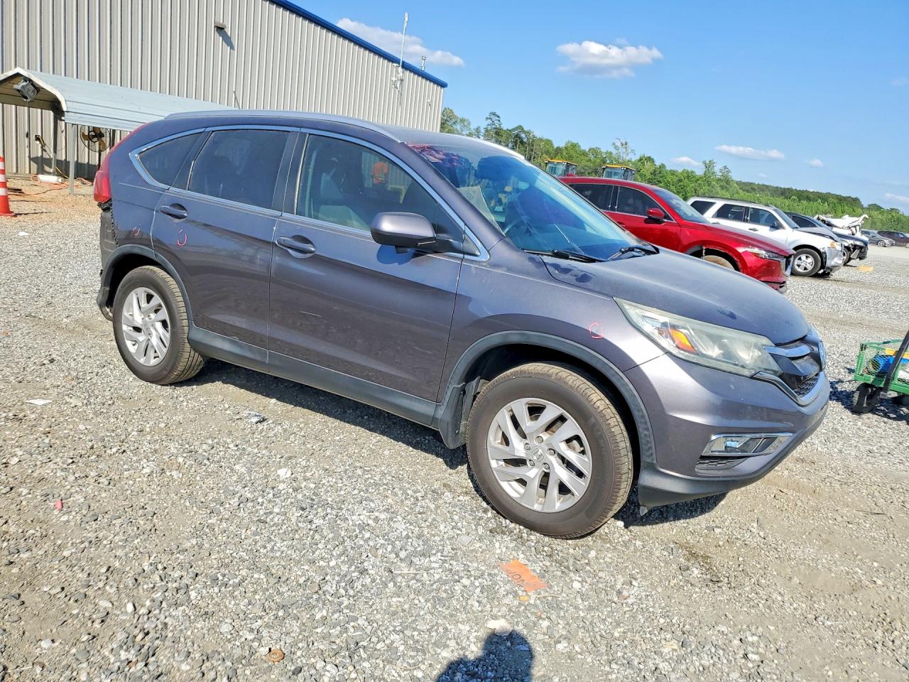 2015 Honda Cr-v Exl Gray vin: 2HKRM3H7XFH522869