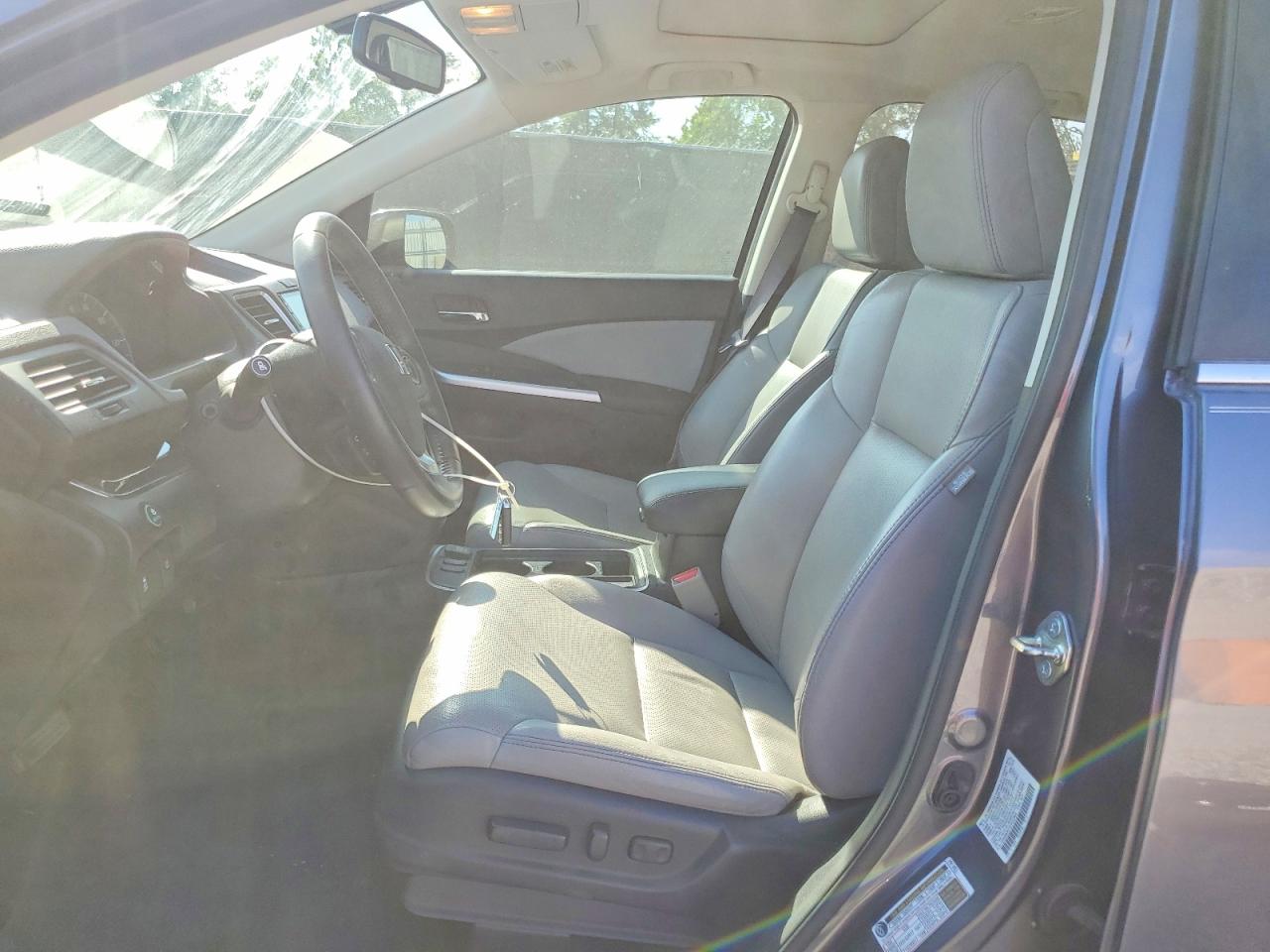 2015 Honda Cr-v Exl Gray vin: 2HKRM3H7XFH522869