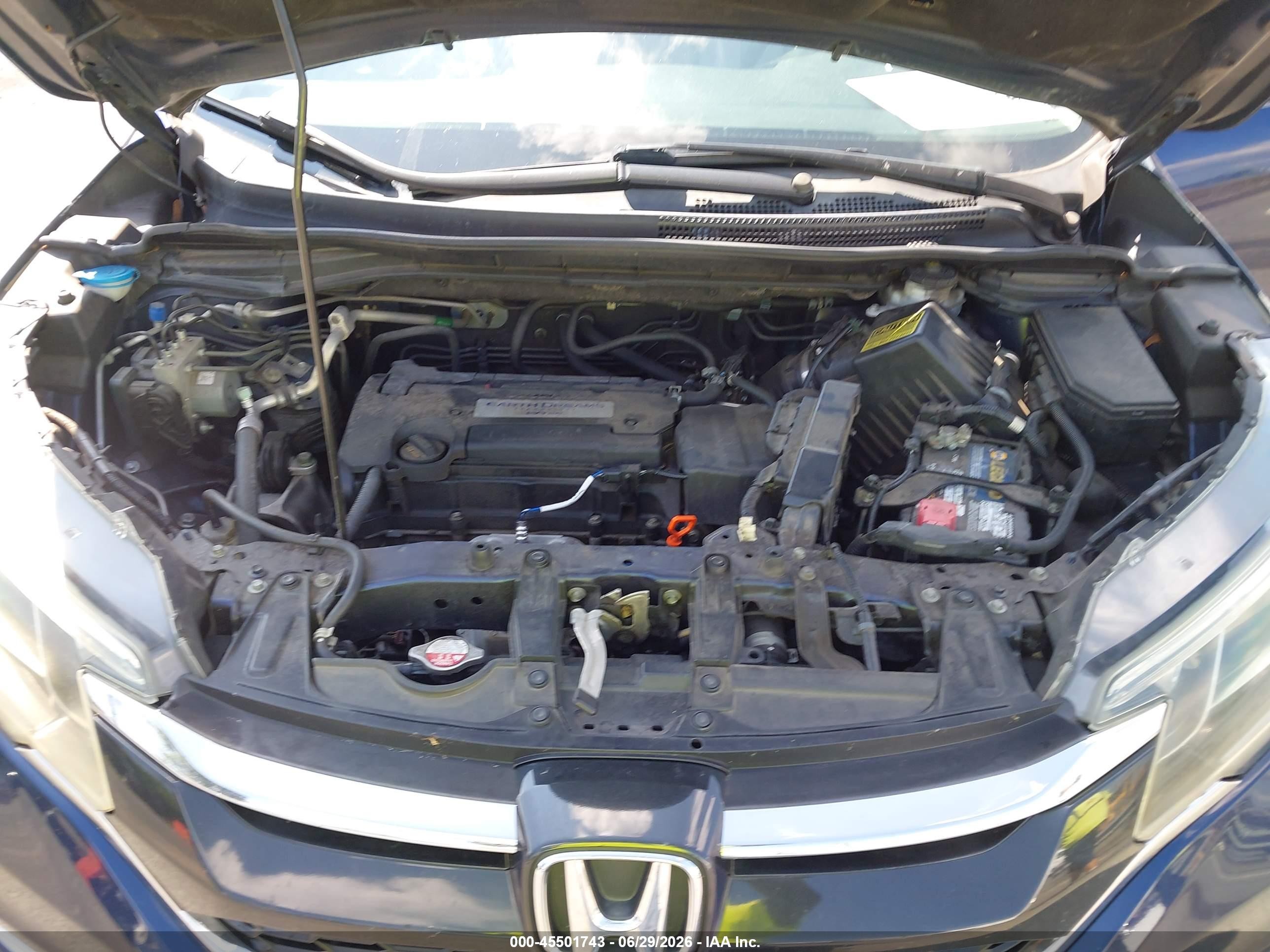 2015 Honda Cr-v Ex-l Blue vin: 2HKRM3H7XFH539039
