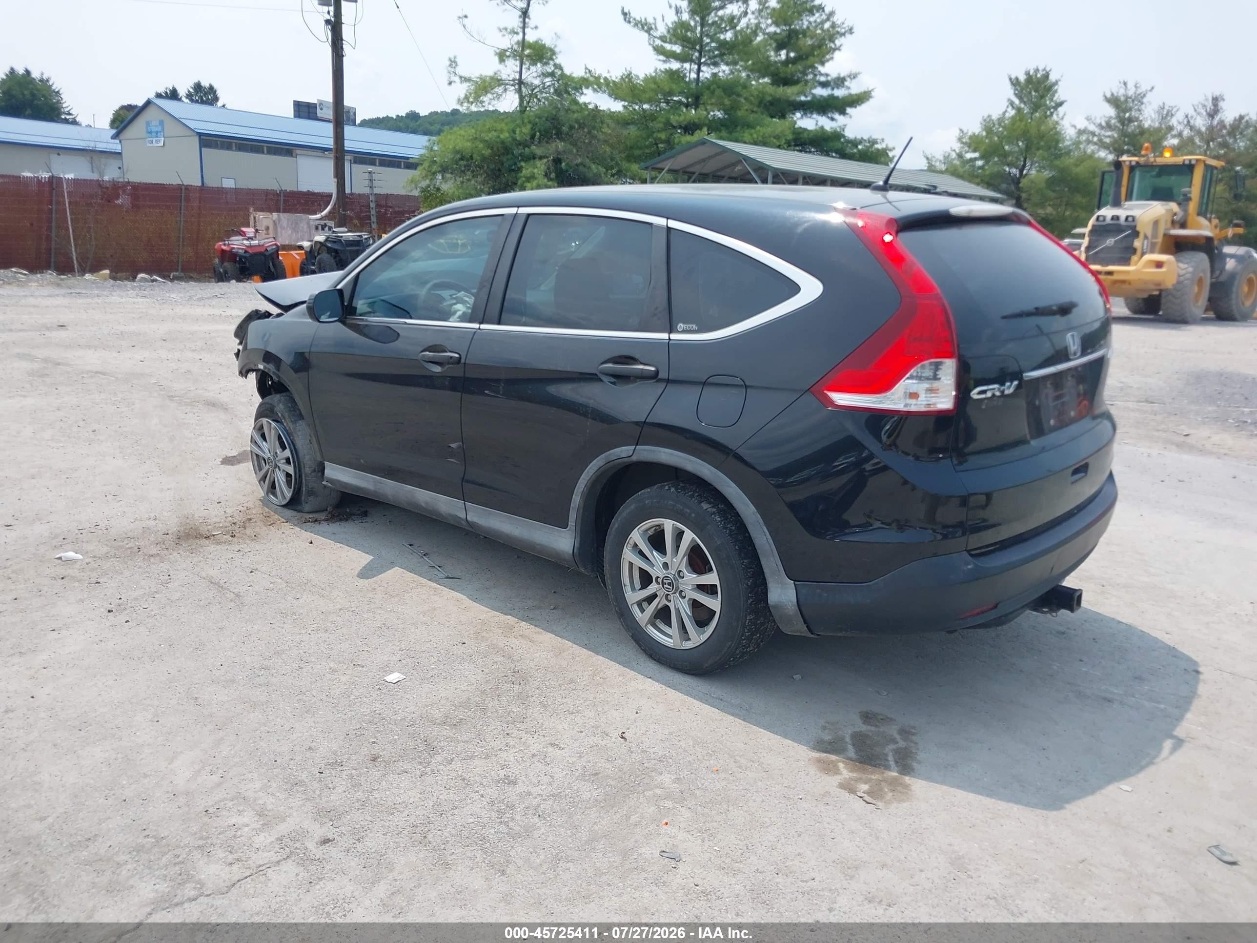 2012 Honda Cr-v Lx Black vin: 2HKRM4H30CH603359