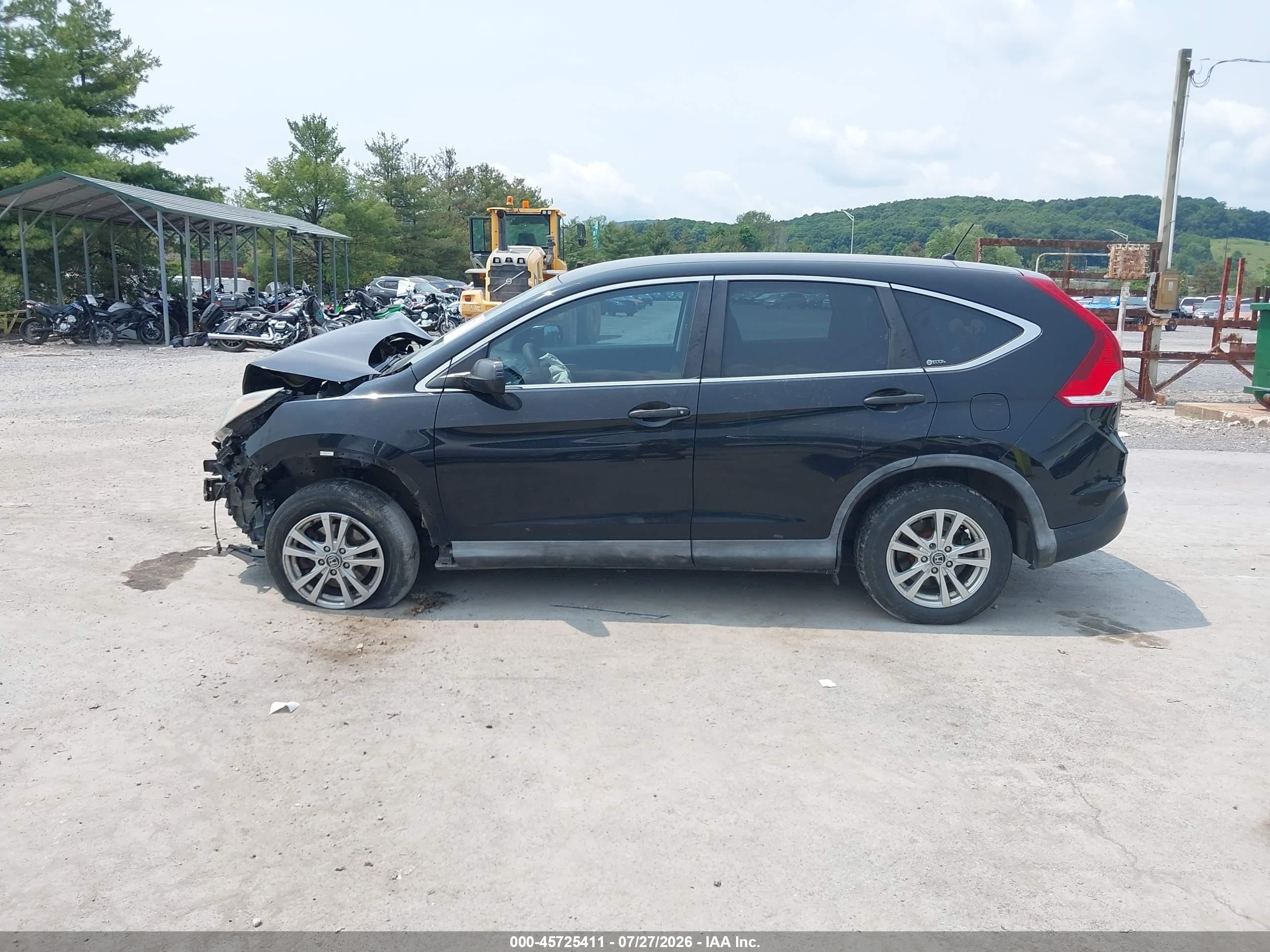 2012 Honda Cr-v Lx Black vin: 2HKRM4H30CH603359