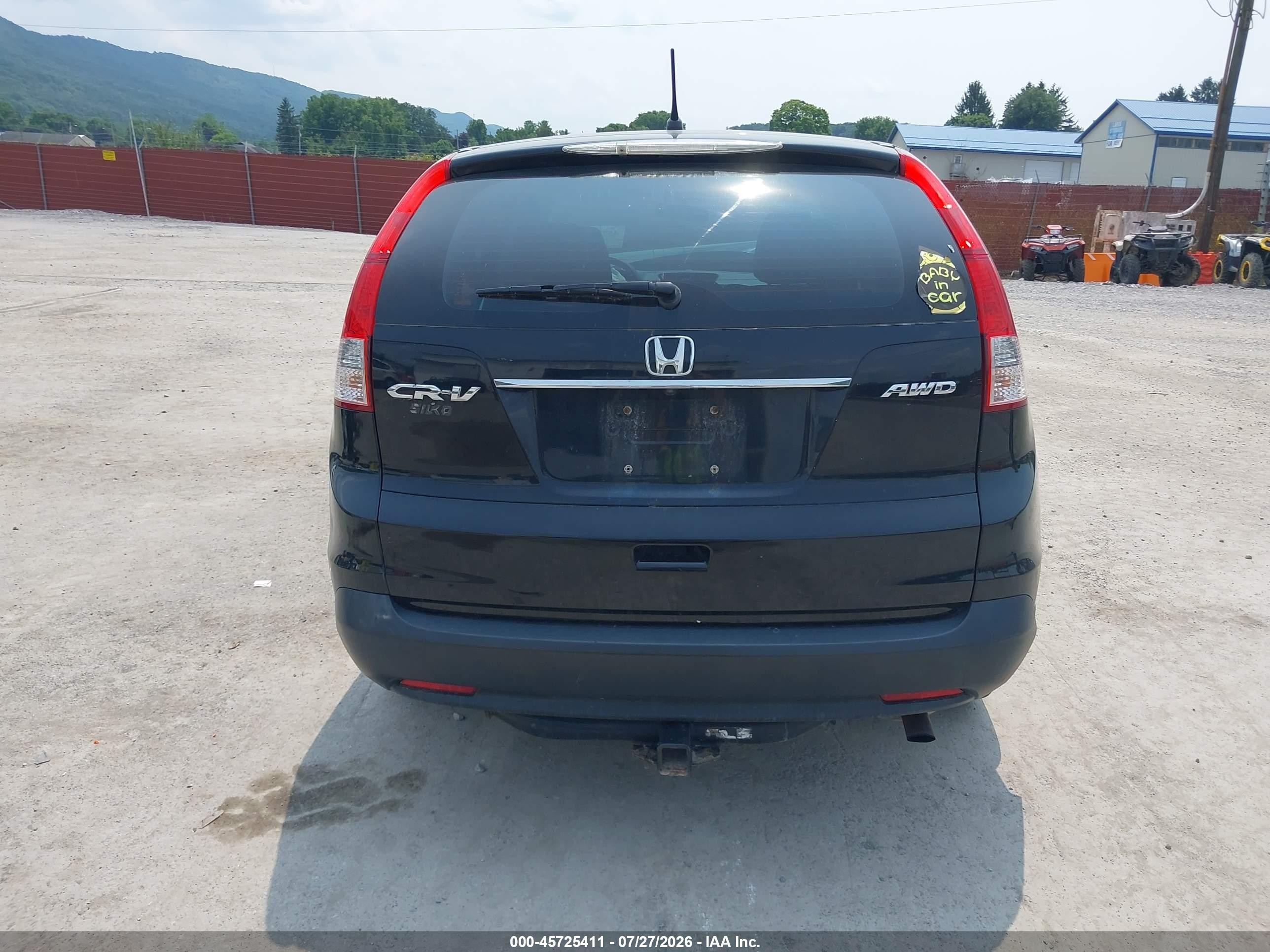 2012 Honda Cr-v Lx Black vin: 2HKRM4H30CH603359