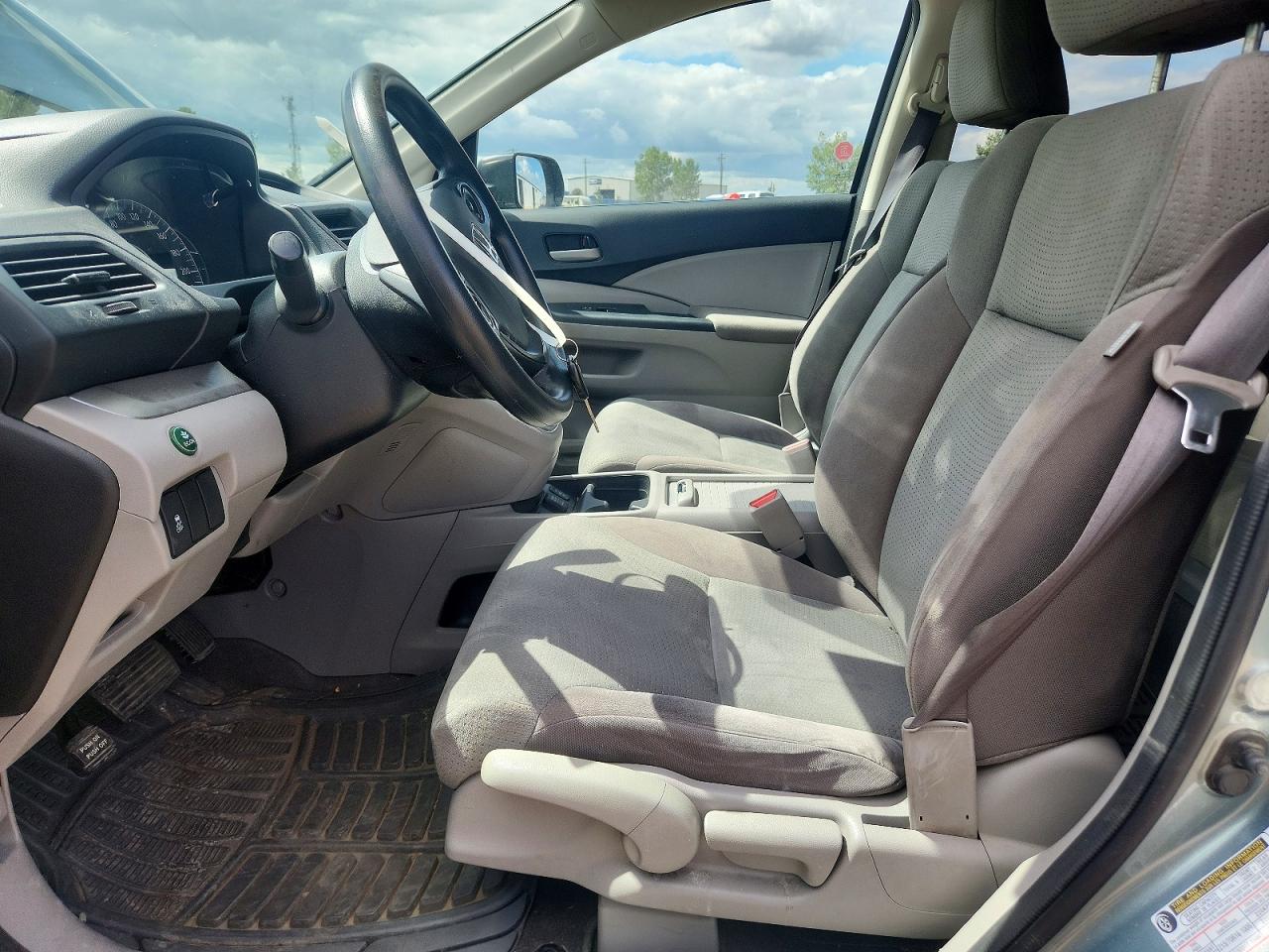 2013 Honda Cr-v Lx Green vin: 2HKRM4H30DH110685