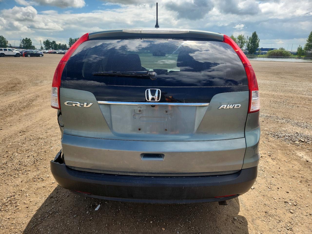 2013 Honda Cr-v Lx Green vin: 2HKRM4H30DH110685