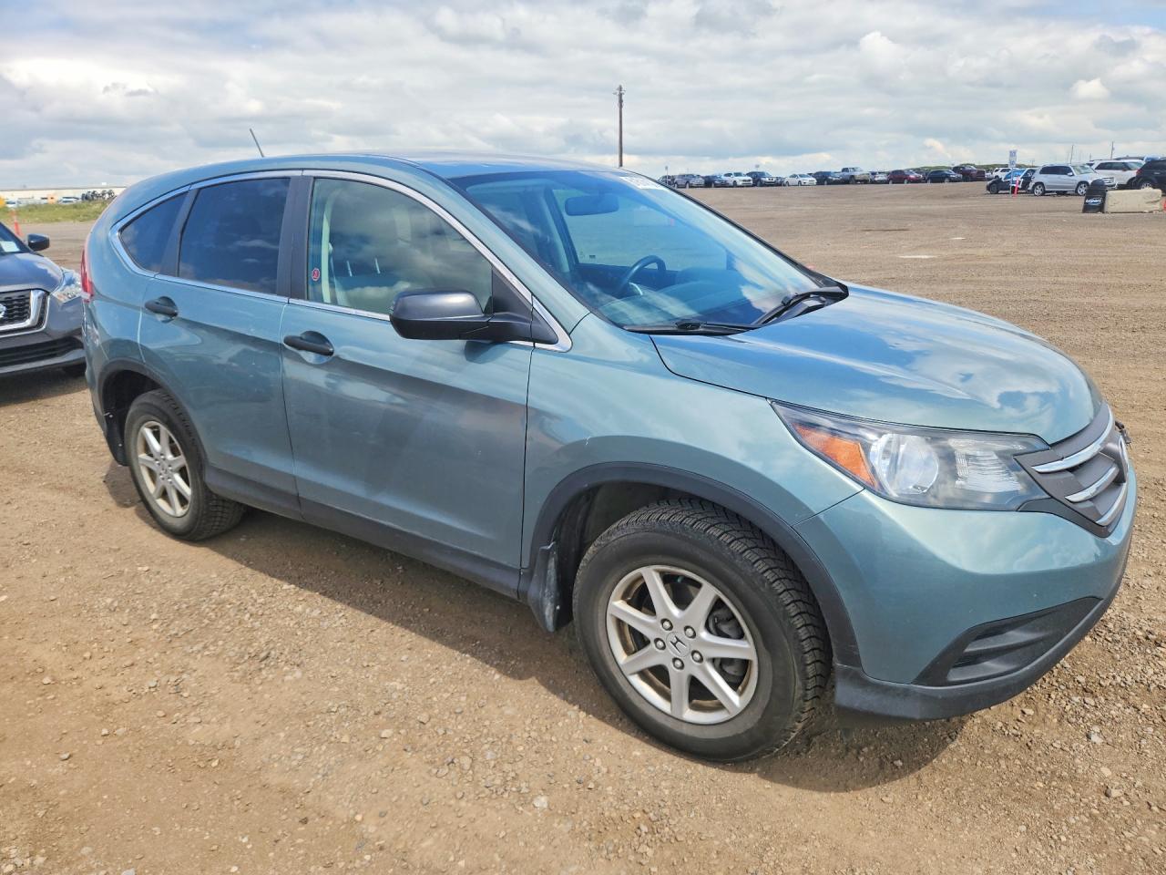 2013 Honda Cr-v Lx Green vin: 2HKRM4H30DH110685