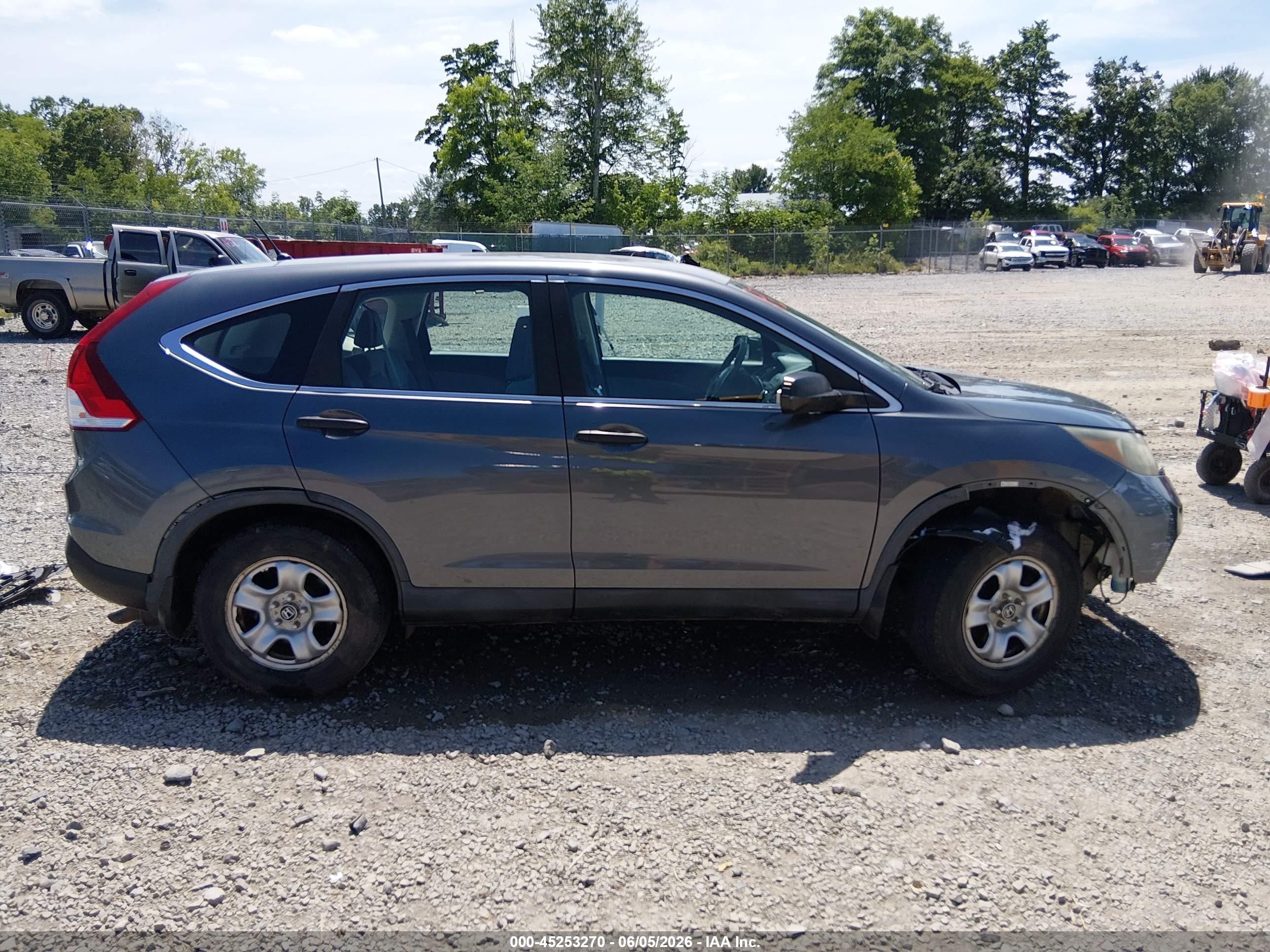 2013 Honda Cr-v Lx Pewter vin: 2HKRM4H30DH638517