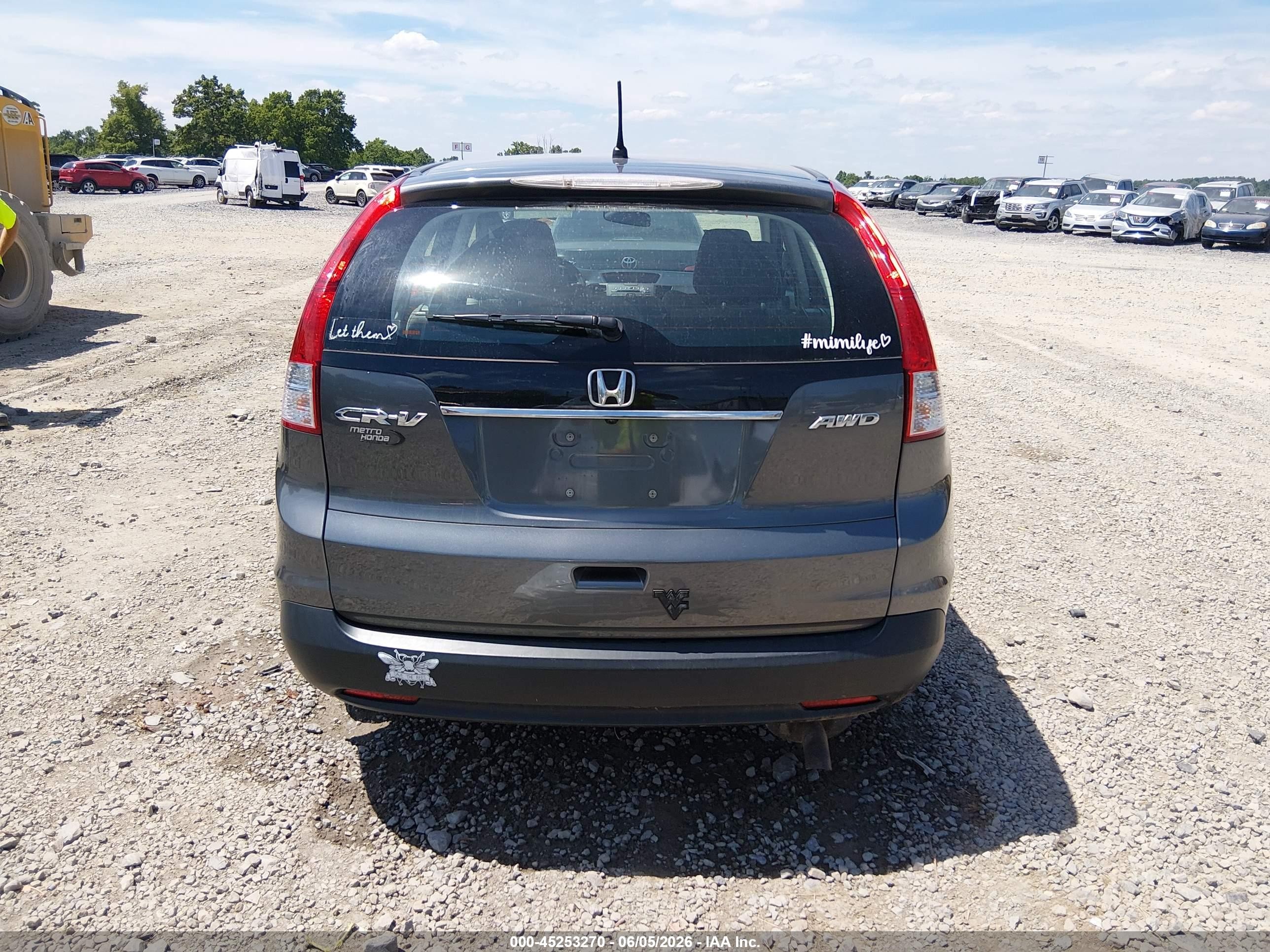2013 Honda Cr-v Lx Pewter vin: 2HKRM4H30DH638517