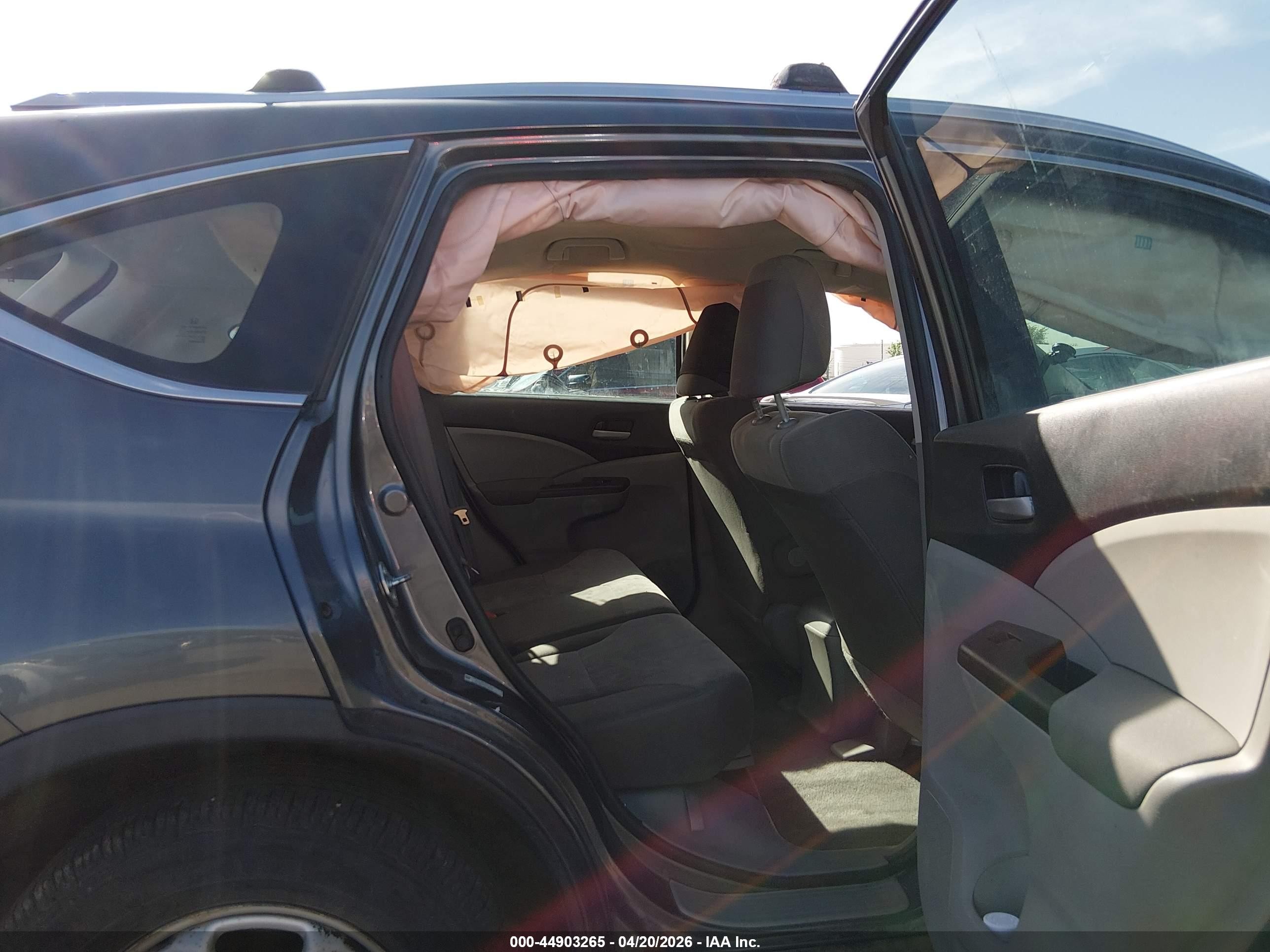 2013 Honda Cr-v Lx Gray vin: 2HKRM4H30DH643135