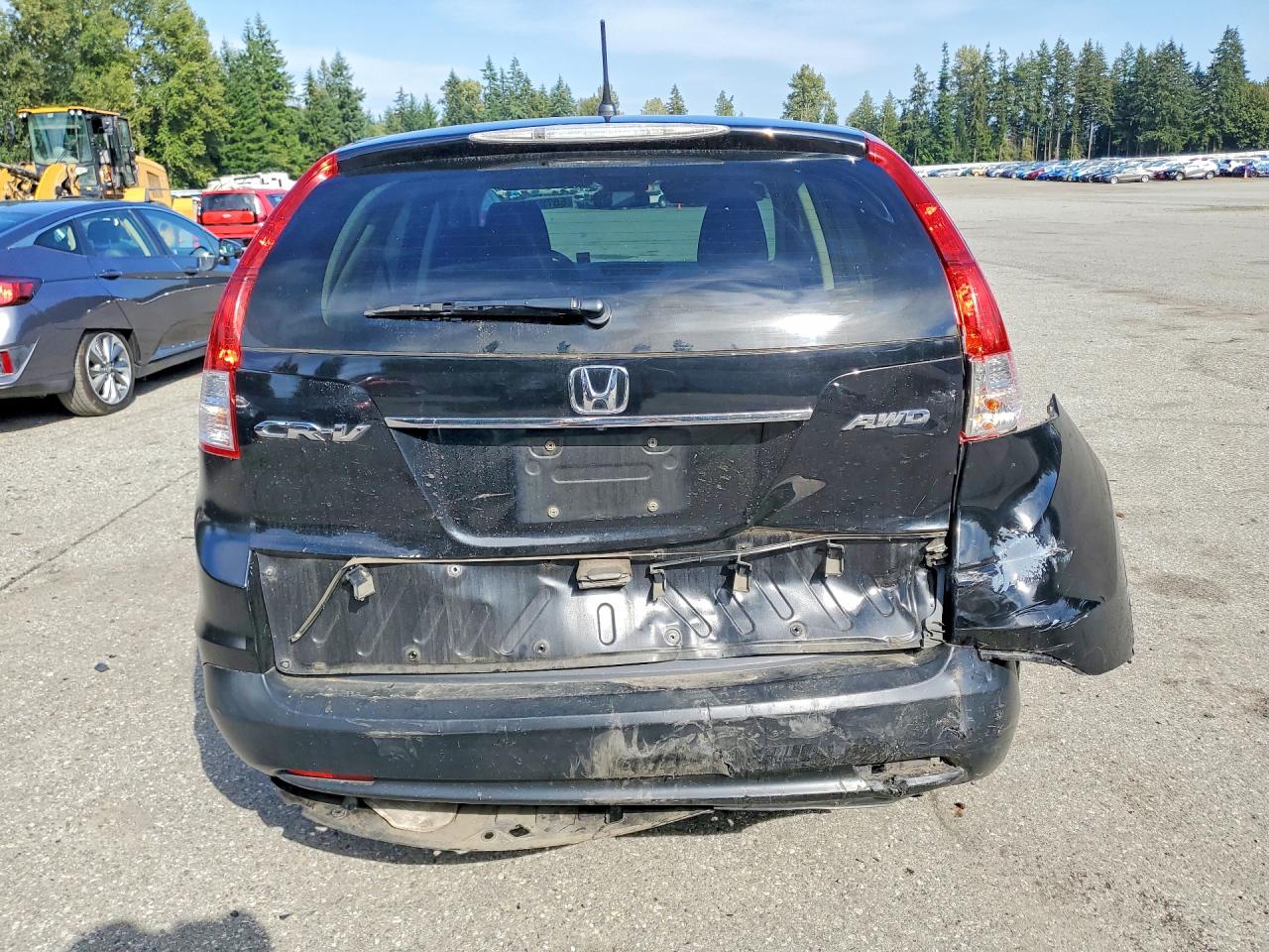 2013 Honda Cr-v Lx Black vin: 2HKRM4H30DH653423