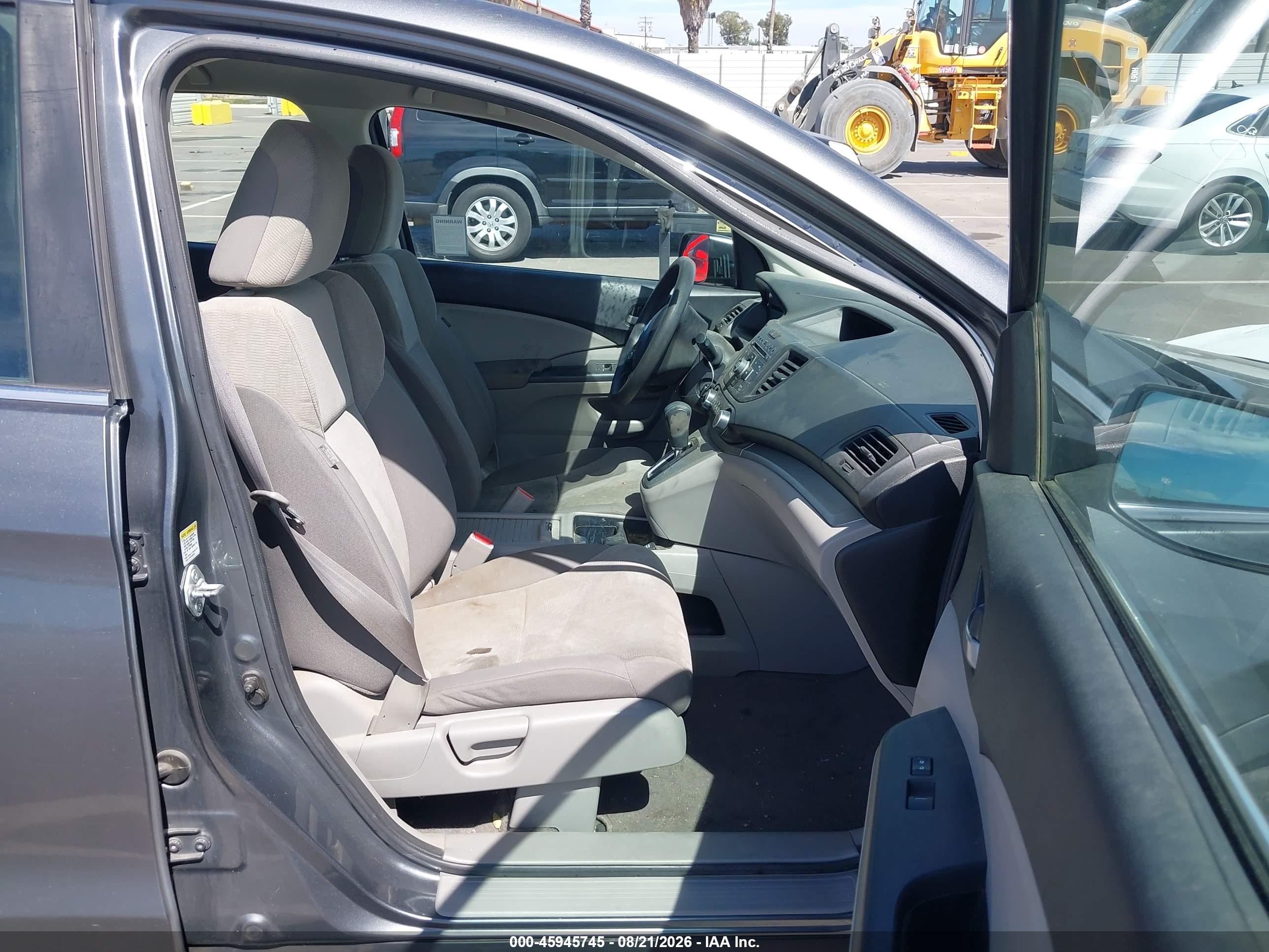 2013 Honda Cr-v Lx Серый vin: 2HKRM4H30DH657813
