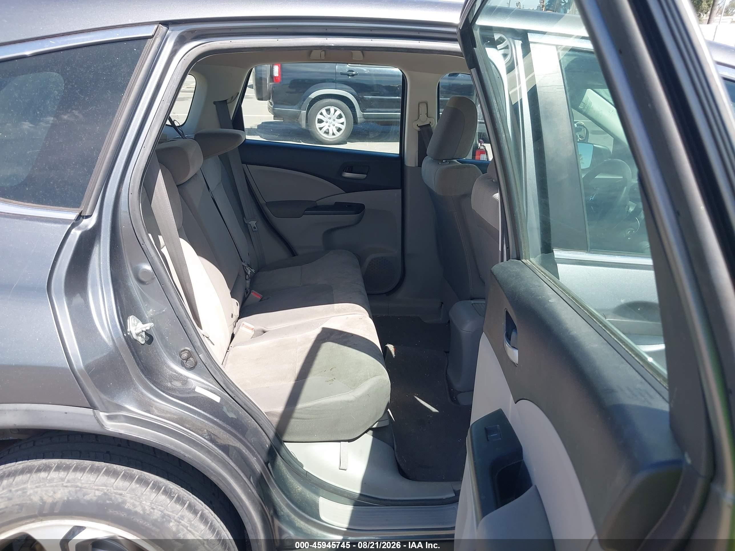 2013 Honda Cr-v Lx Серый vin: 2HKRM4H30DH657813