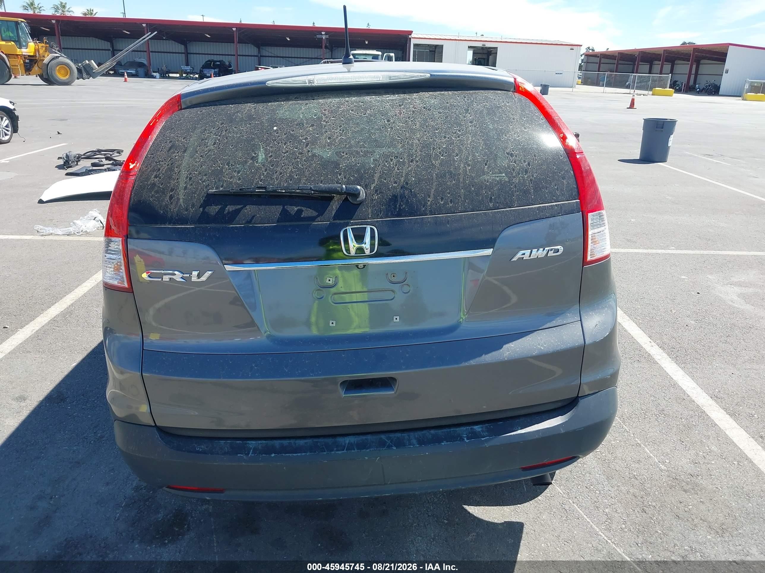 2013 Honda Cr-v Lx Серый vin: 2HKRM4H30DH657813