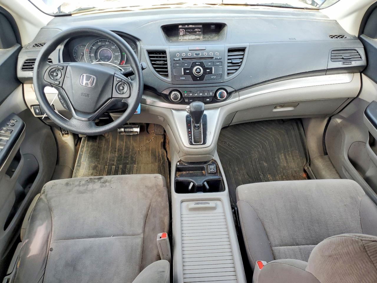 2013 Honda Cr-v Lx Blue vin: 2HKRM4H30DH668214