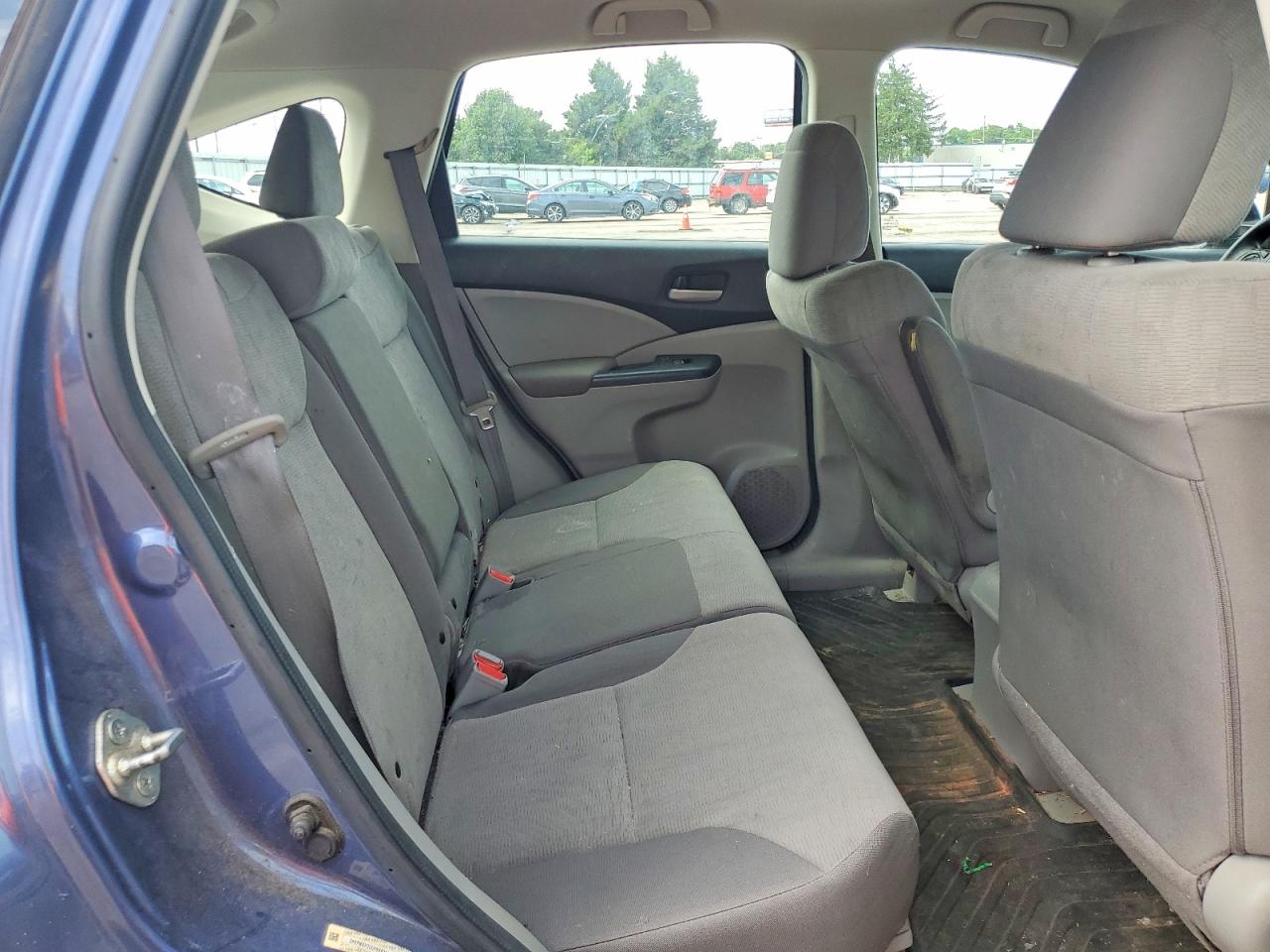 2013 Honda Cr-v Lx Blue vin: 2HKRM4H30DH668214