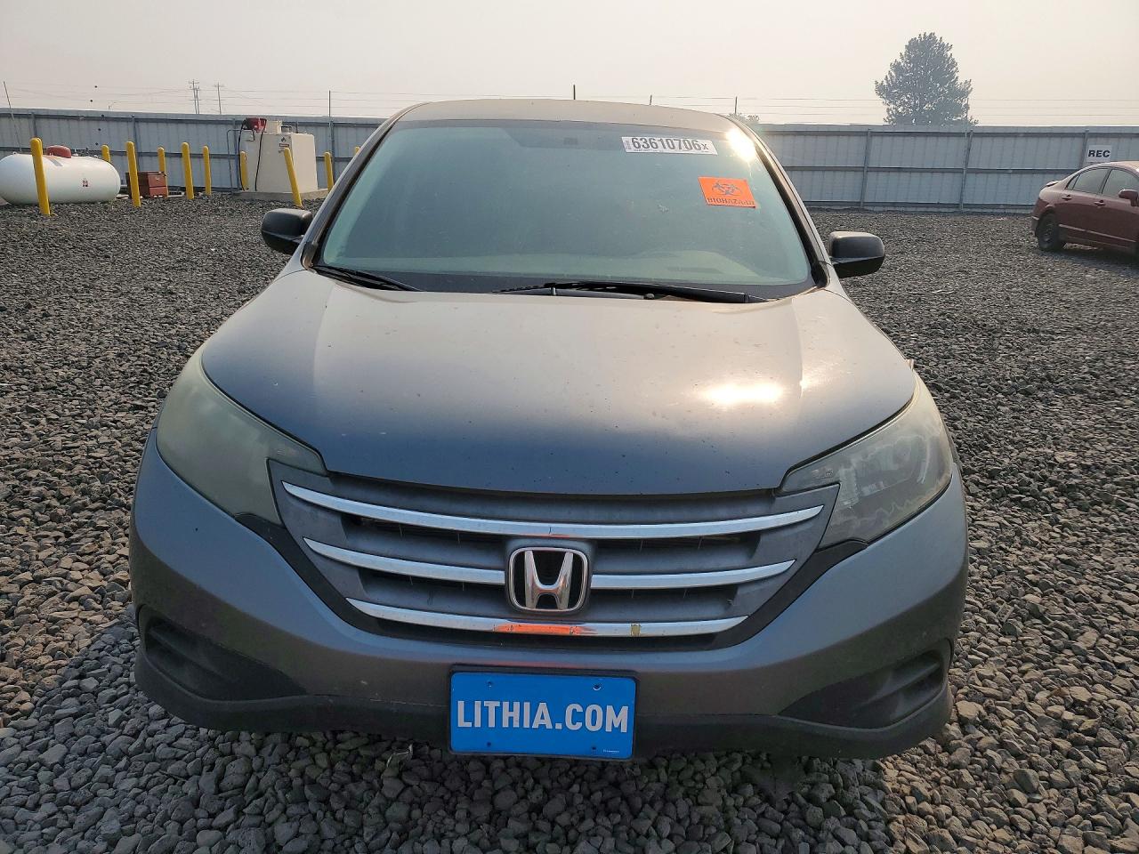 2013 Honda Cr-v Lx Gray vin: 2HKRM4H30DH676359