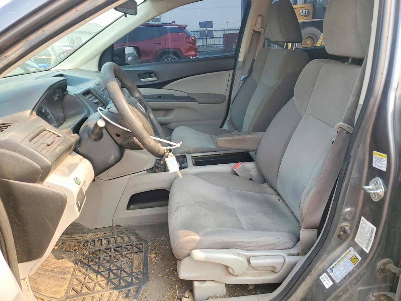 2013 Honda Cr-v Lx Gray vin: 2HKRM4H30DH676359