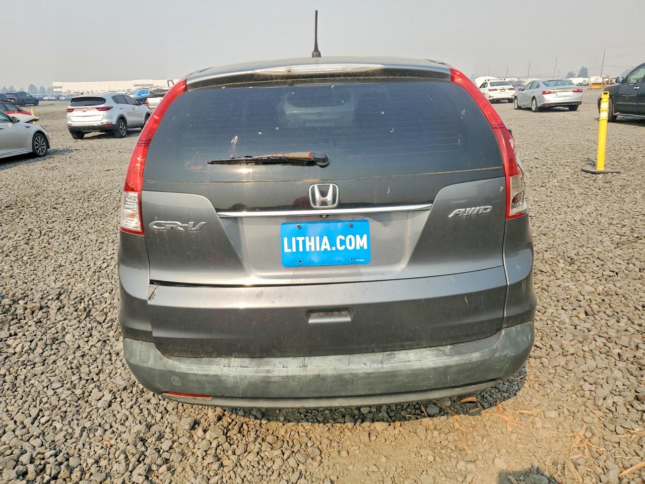 2013 Honda Cr-v Lx Gray vin: 2HKRM4H30DH676359