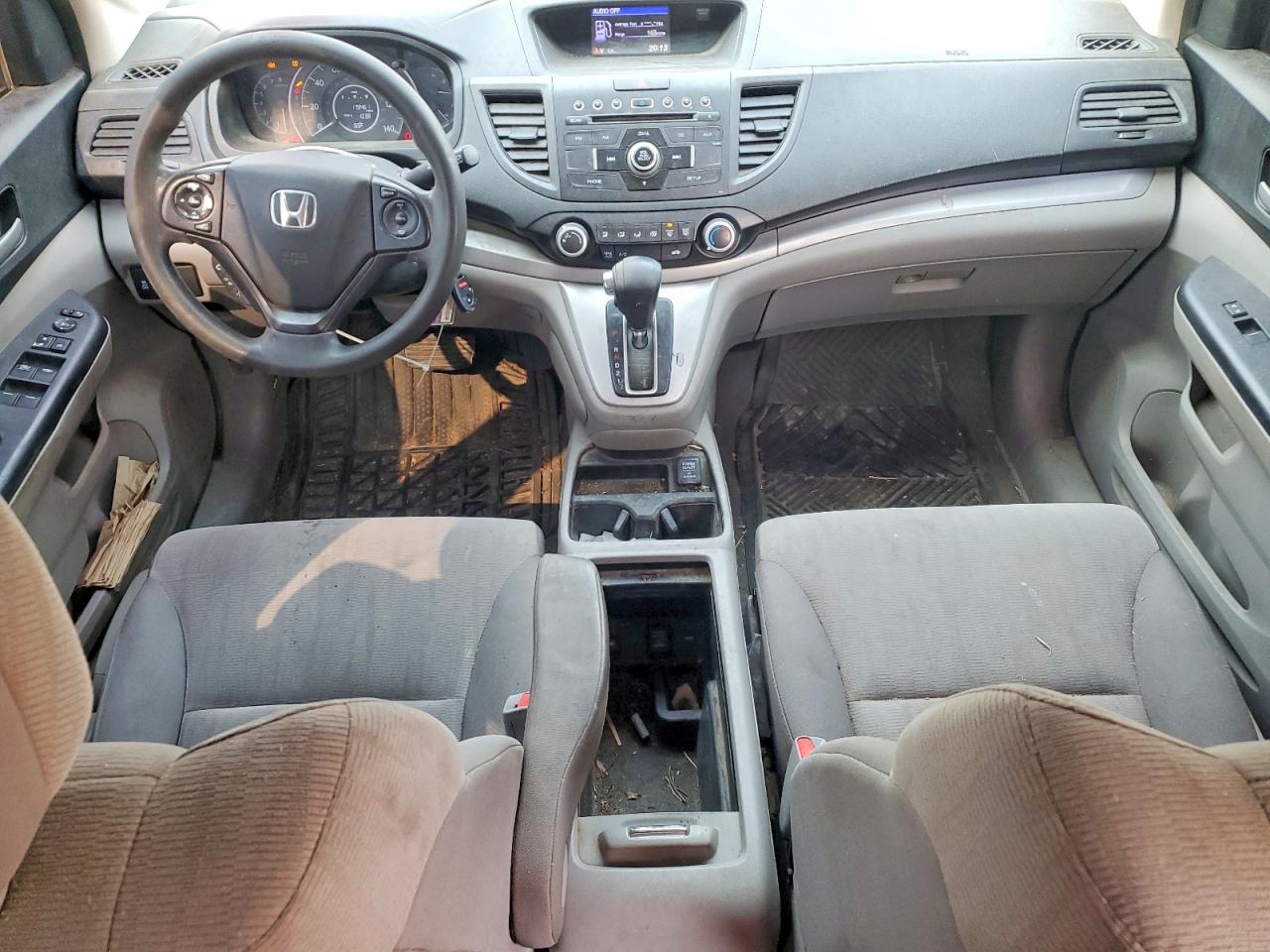 2013 Honda Cr-v Lx Gray vin: 2HKRM4H30DH676359
