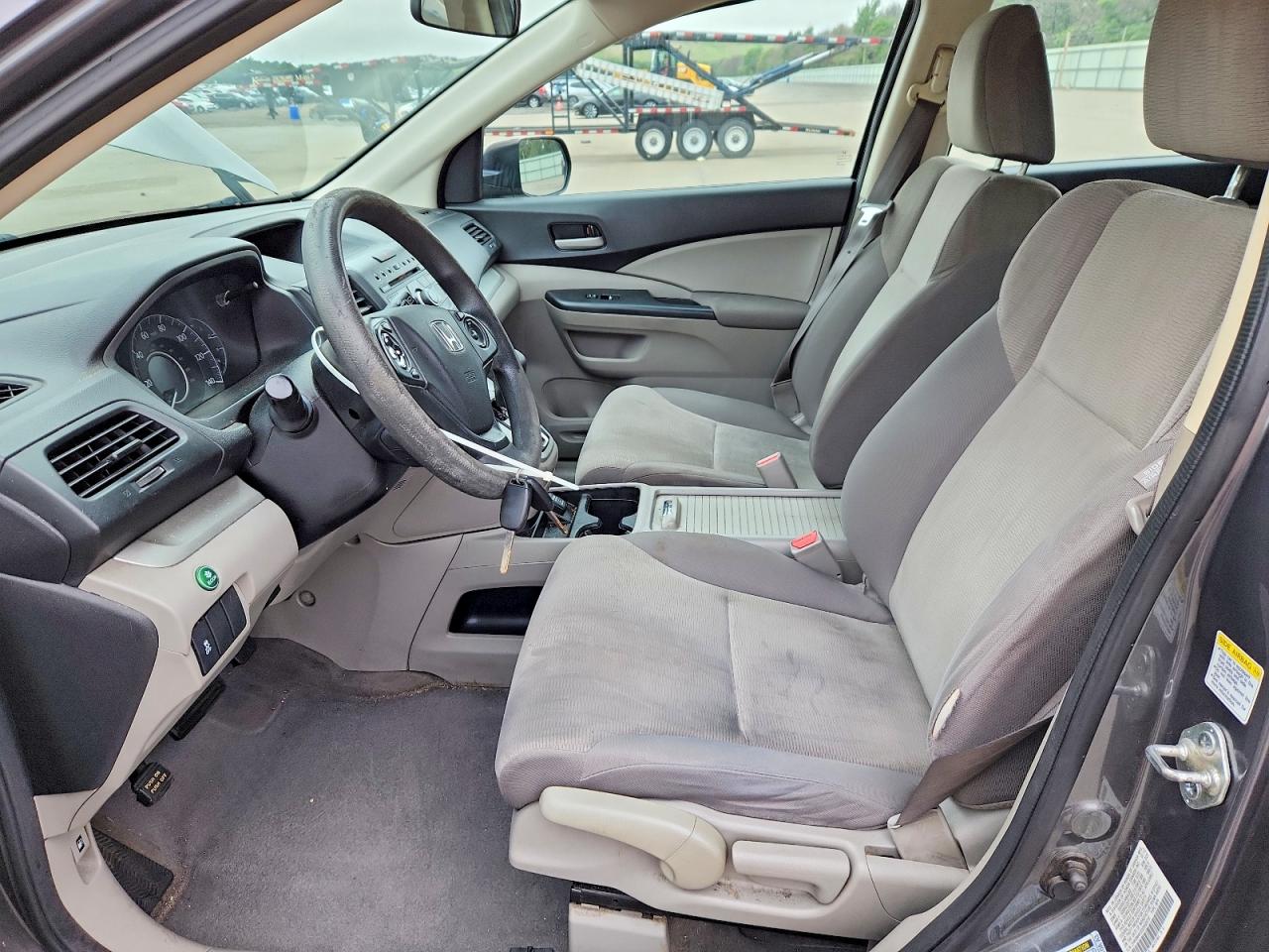 2013 Honda Cr-v Lx Gray vin: 2HKRM4H30DH685191