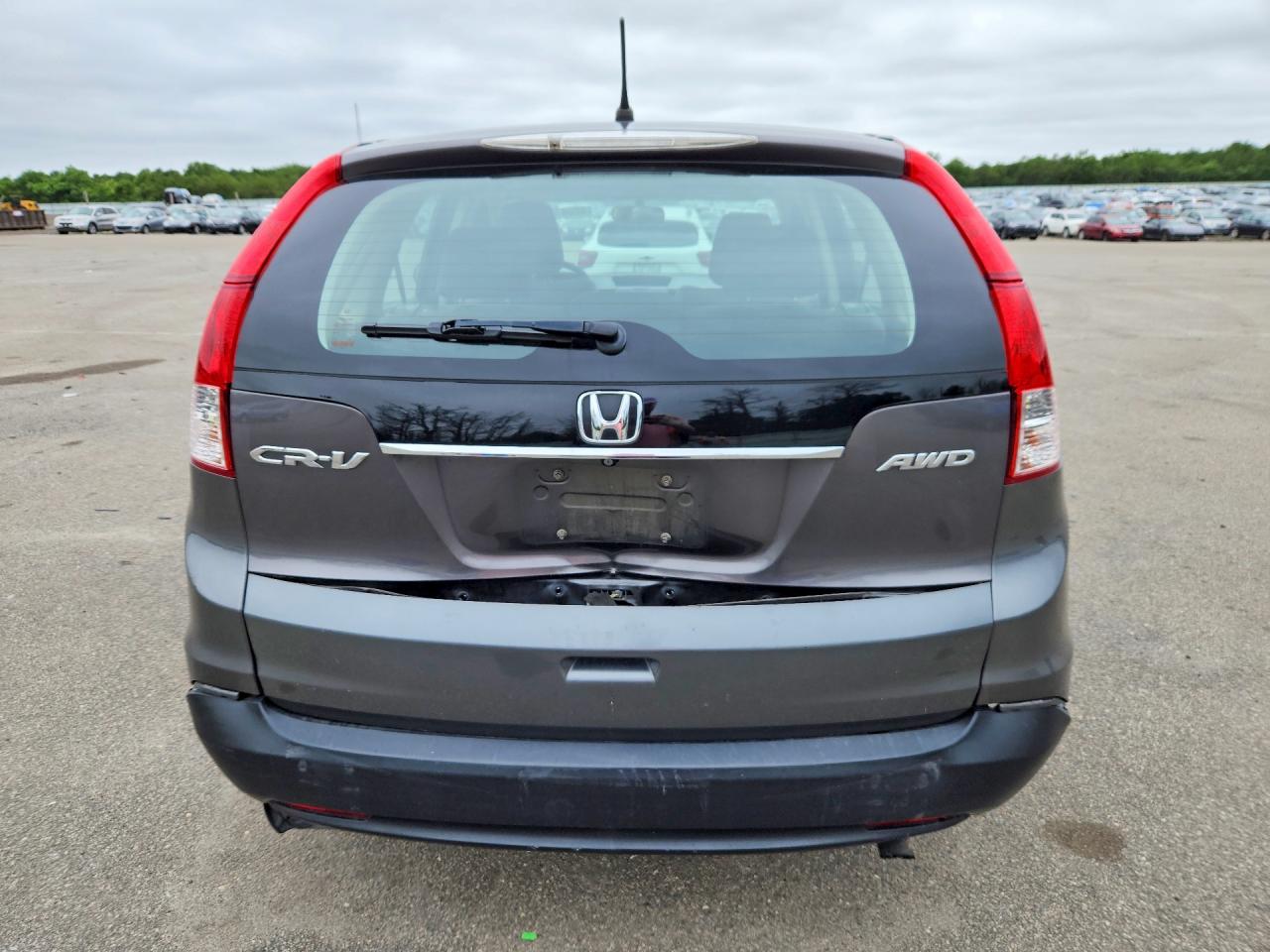 2013 Honda Cr-v Lx Gray vin: 2HKRM4H30DH685191
