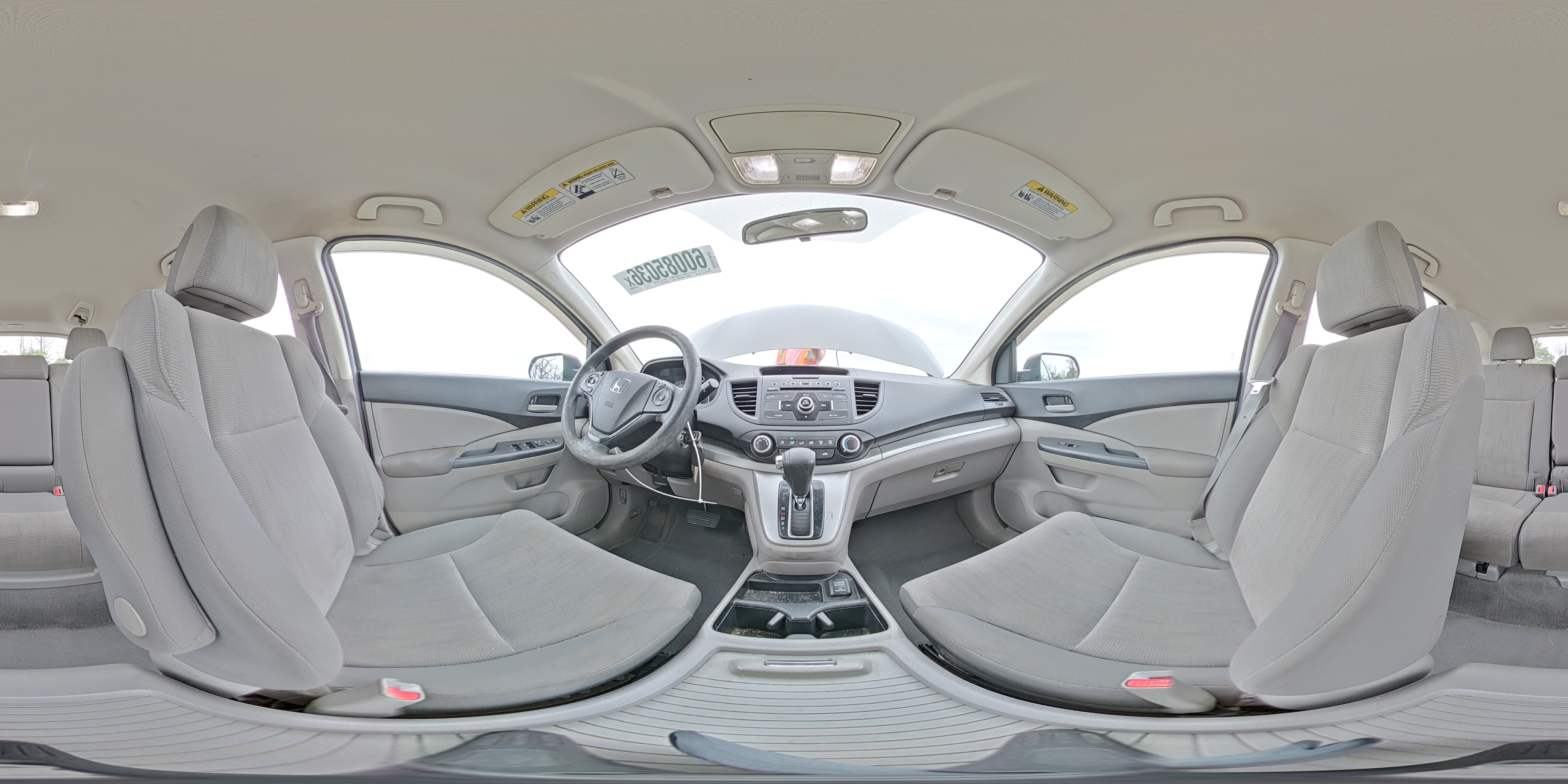 2013 Honda Cr-v Lx Gray vin: 2HKRM4H30DH685191