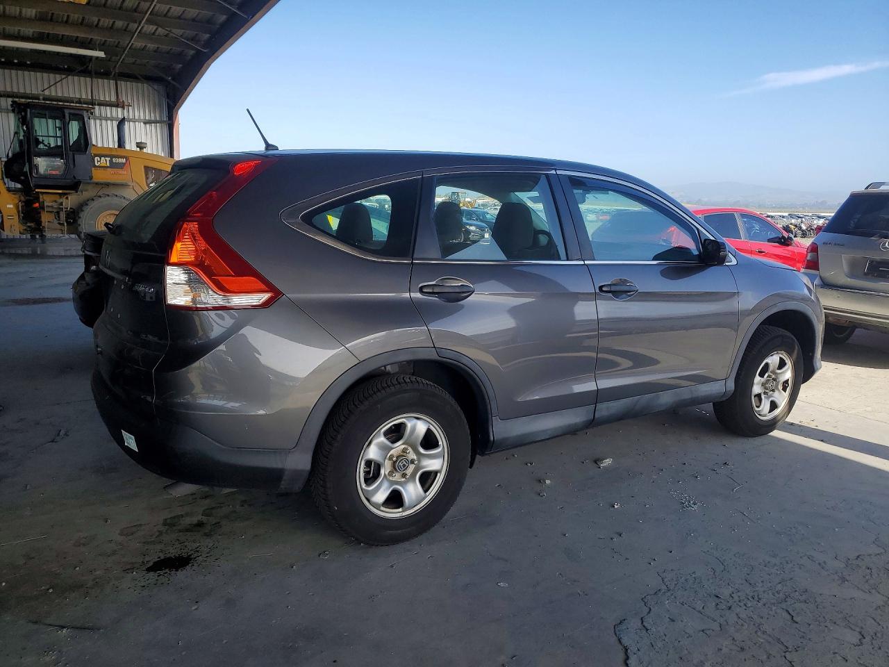 2013 Honda Cr-v Lx Gray vin: 2HKRM4H30DH694134