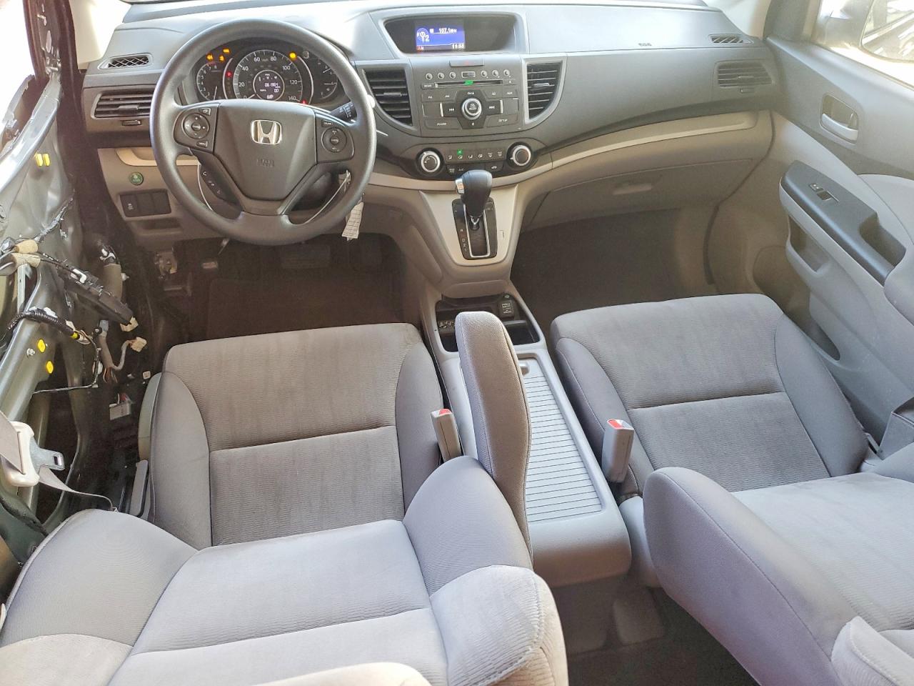 2013 Honda Cr-v Lx Gray vin: 2HKRM4H30DH694134