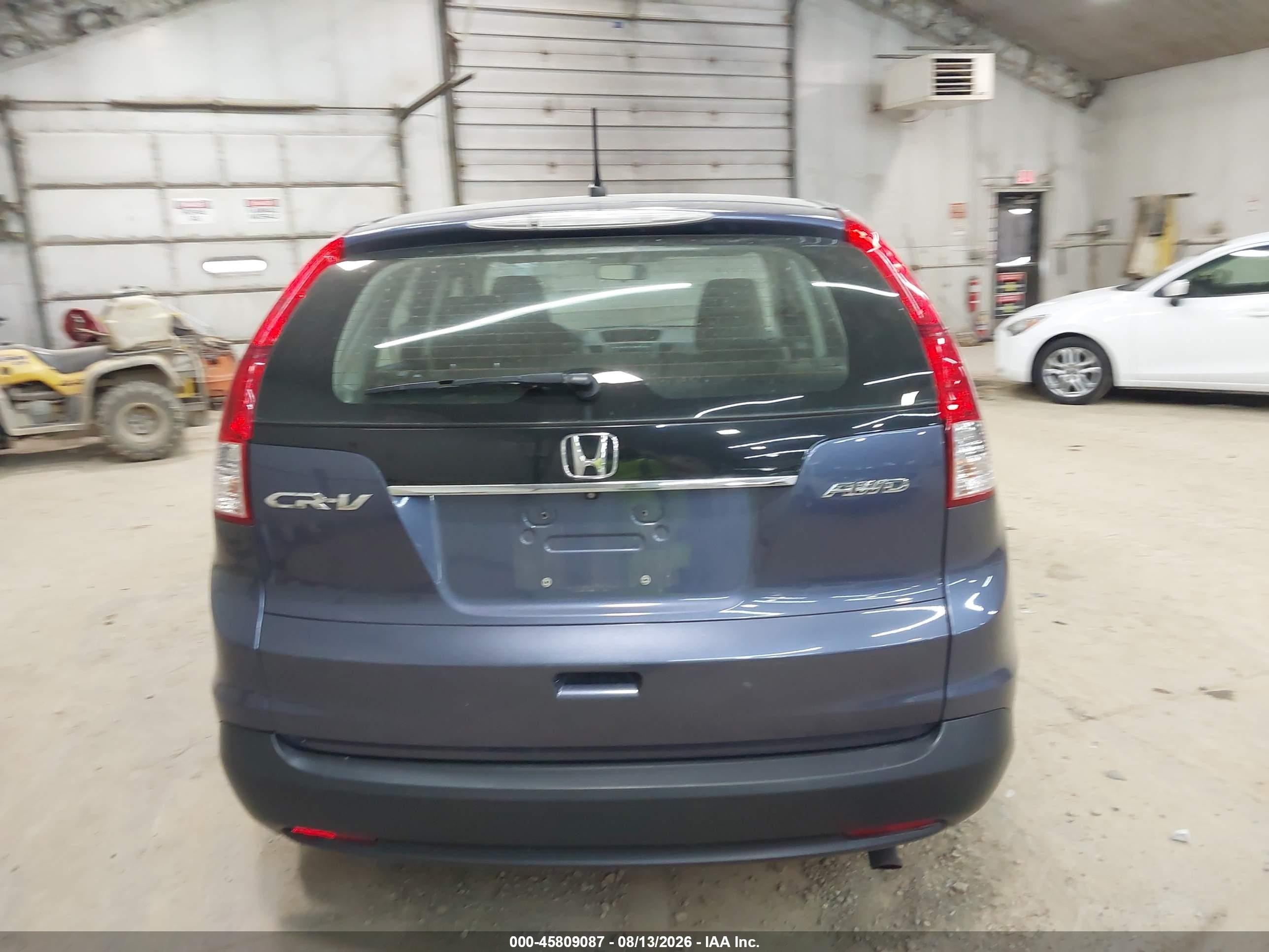 2014 Honda Cr-v Lx Blue vin: 2HKRM4H30EH613652