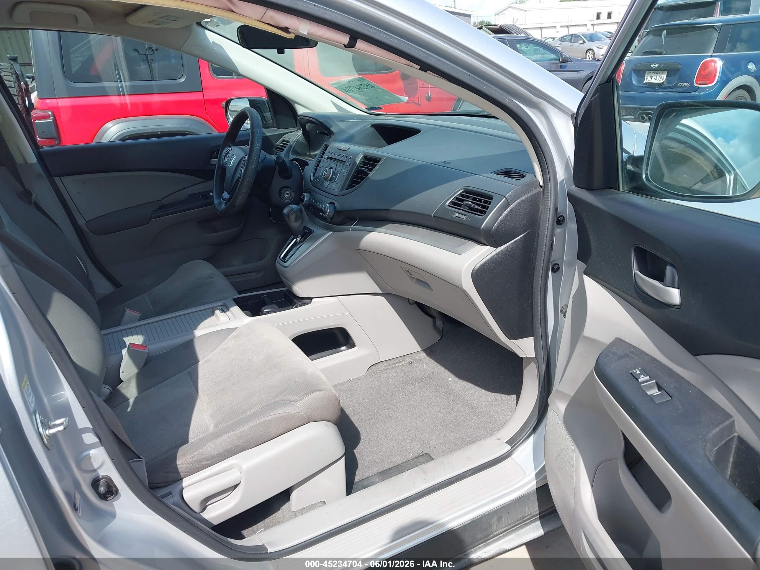 2014 Honda Cr-v Lx Silver vin: 2HKRM4H30EH651768