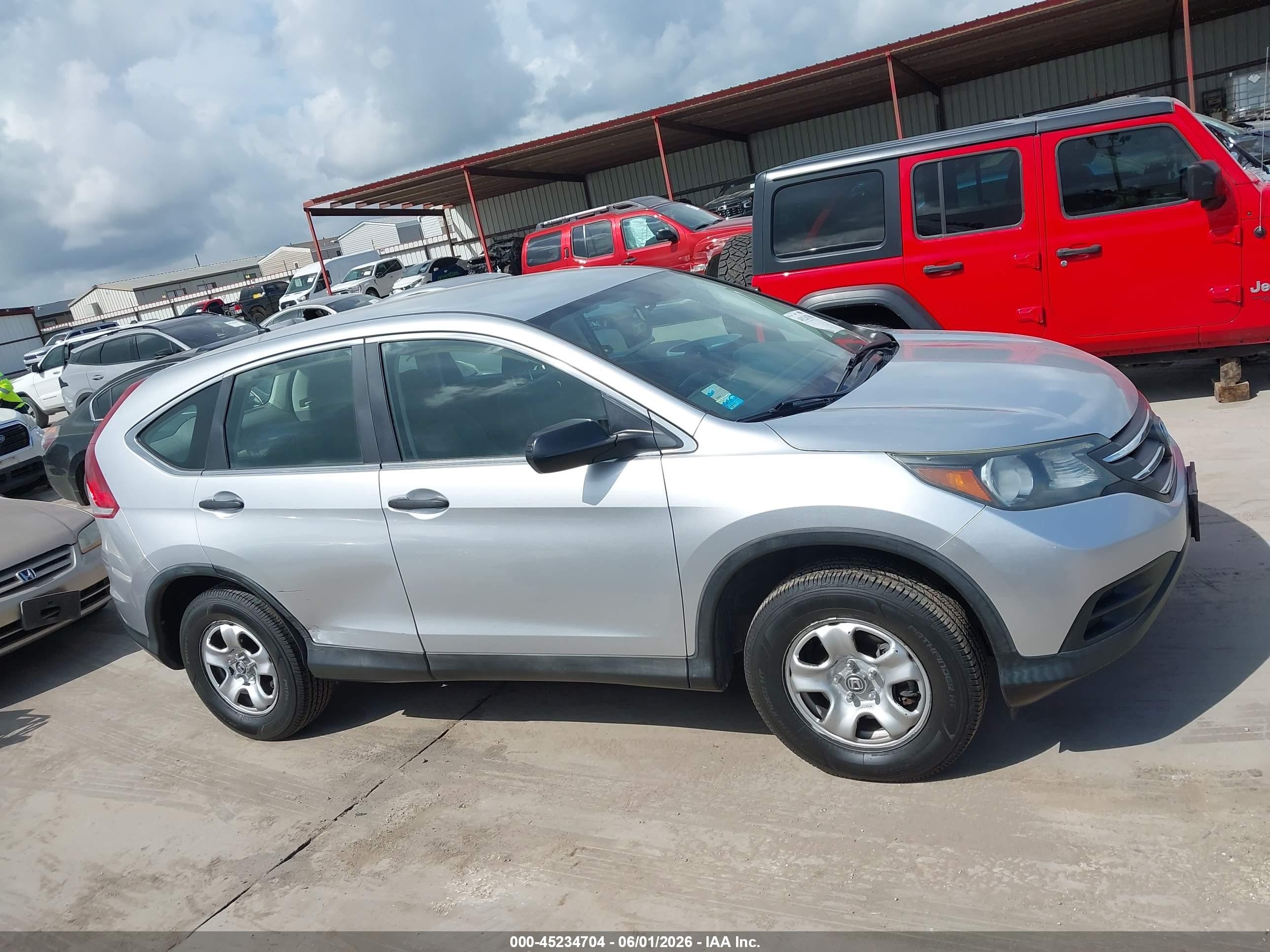 2014 Honda Cr-v Lx Silver vin: 2HKRM4H30EH651768
