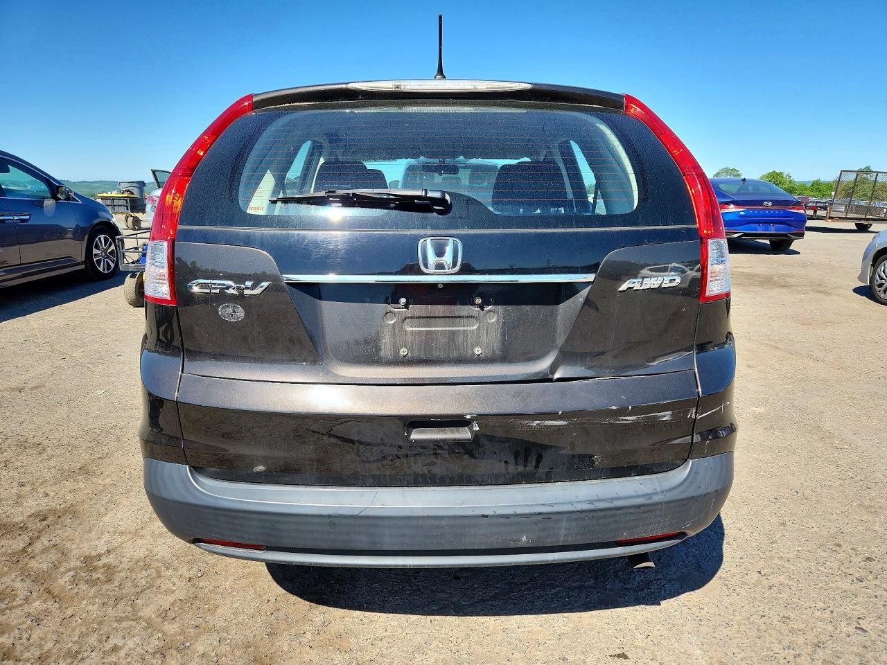 2014 Honda Cr-v Lx Черный vin: 2HKRM4H30EH654721