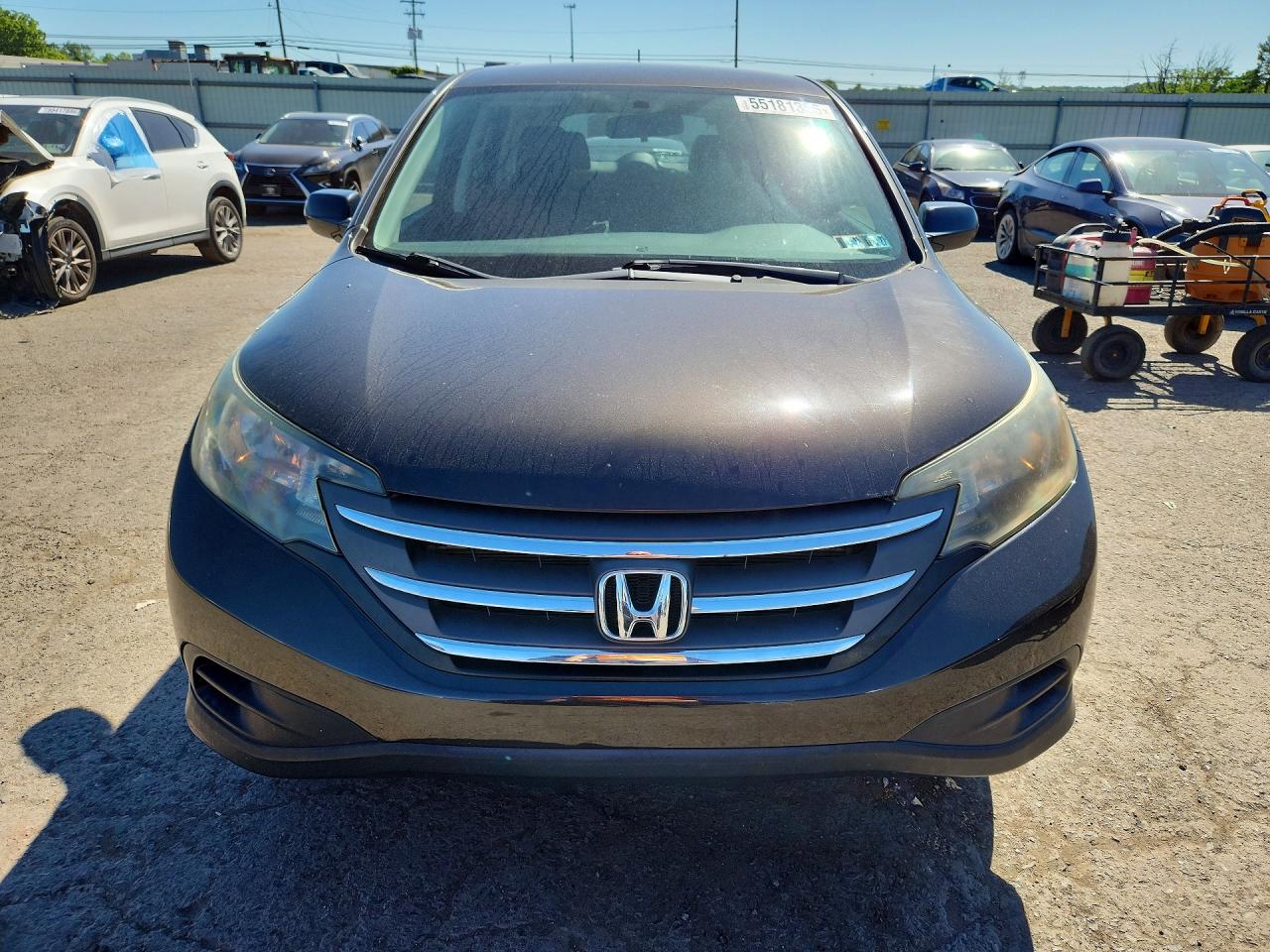 2014 Honda Cr-v Lx Черный vin: 2HKRM4H30EH654721