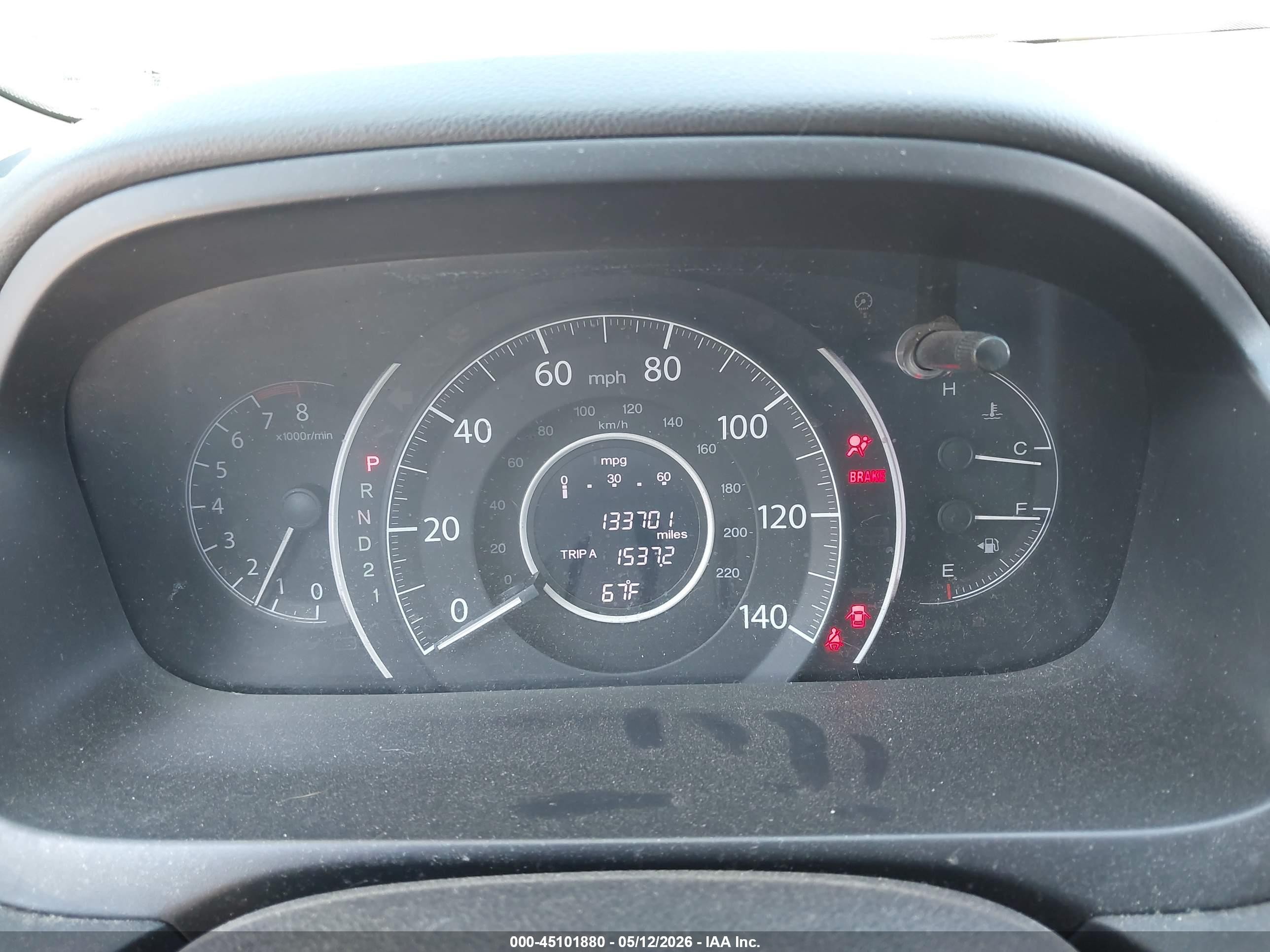2014 Honda Cr-v Lx Black vin: 2HKRM4H30EH658347