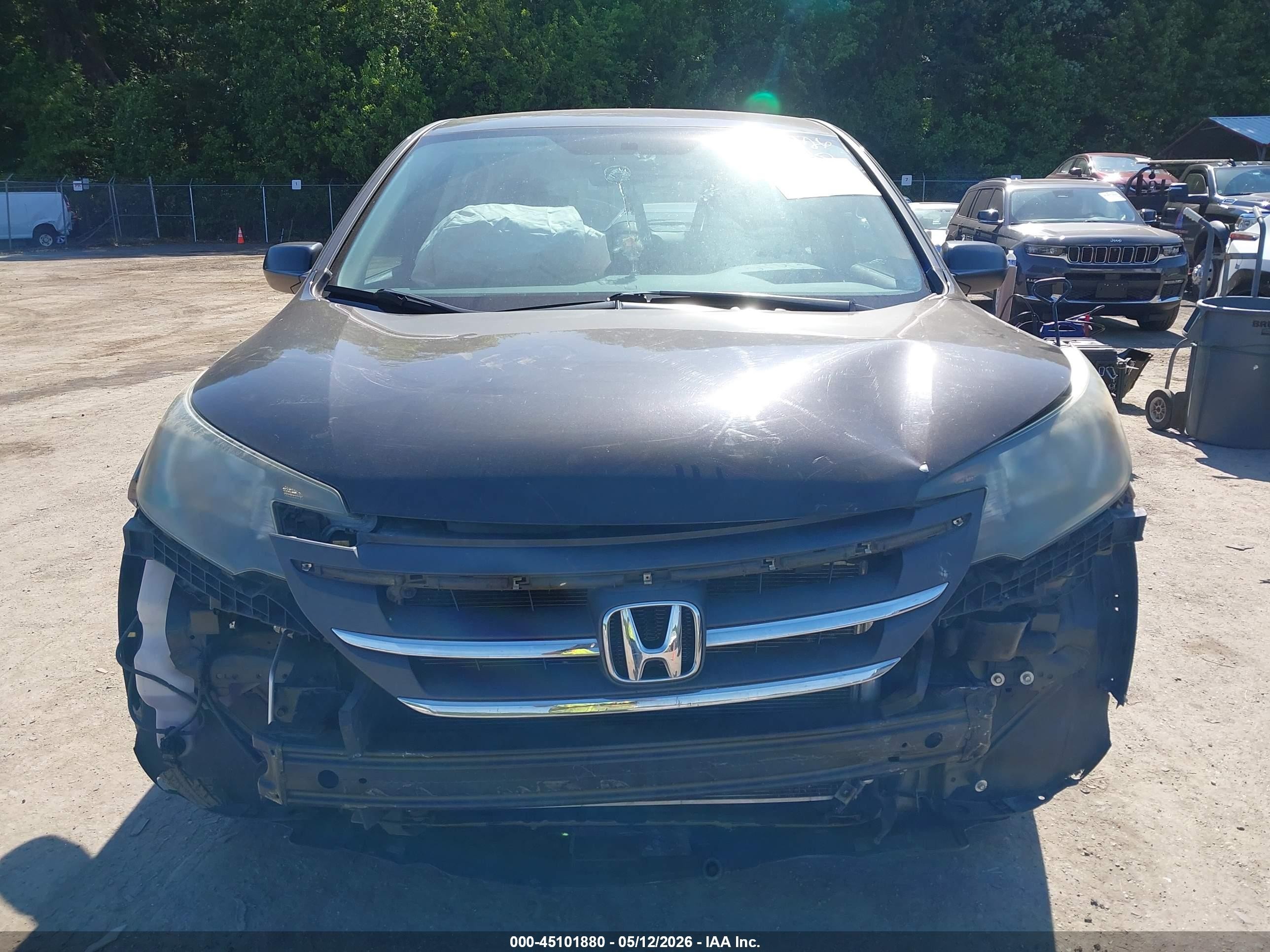 2014 Honda Cr-v Lx Black vin: 2HKRM4H30EH658347