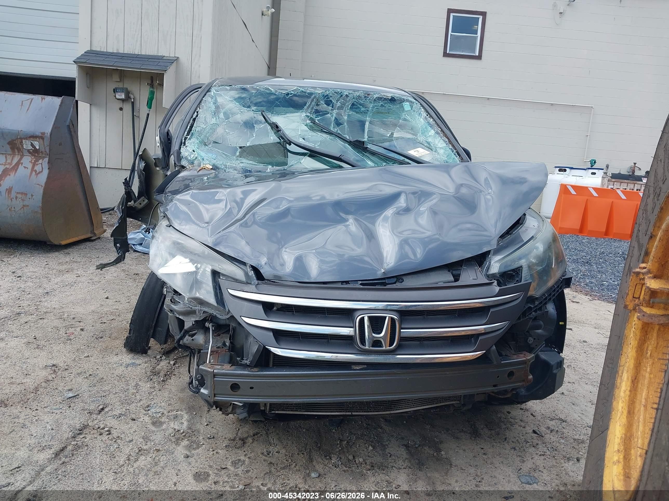 2014 Honda Cr-v Lx Gray vin: 2HKRM4H30EH671633