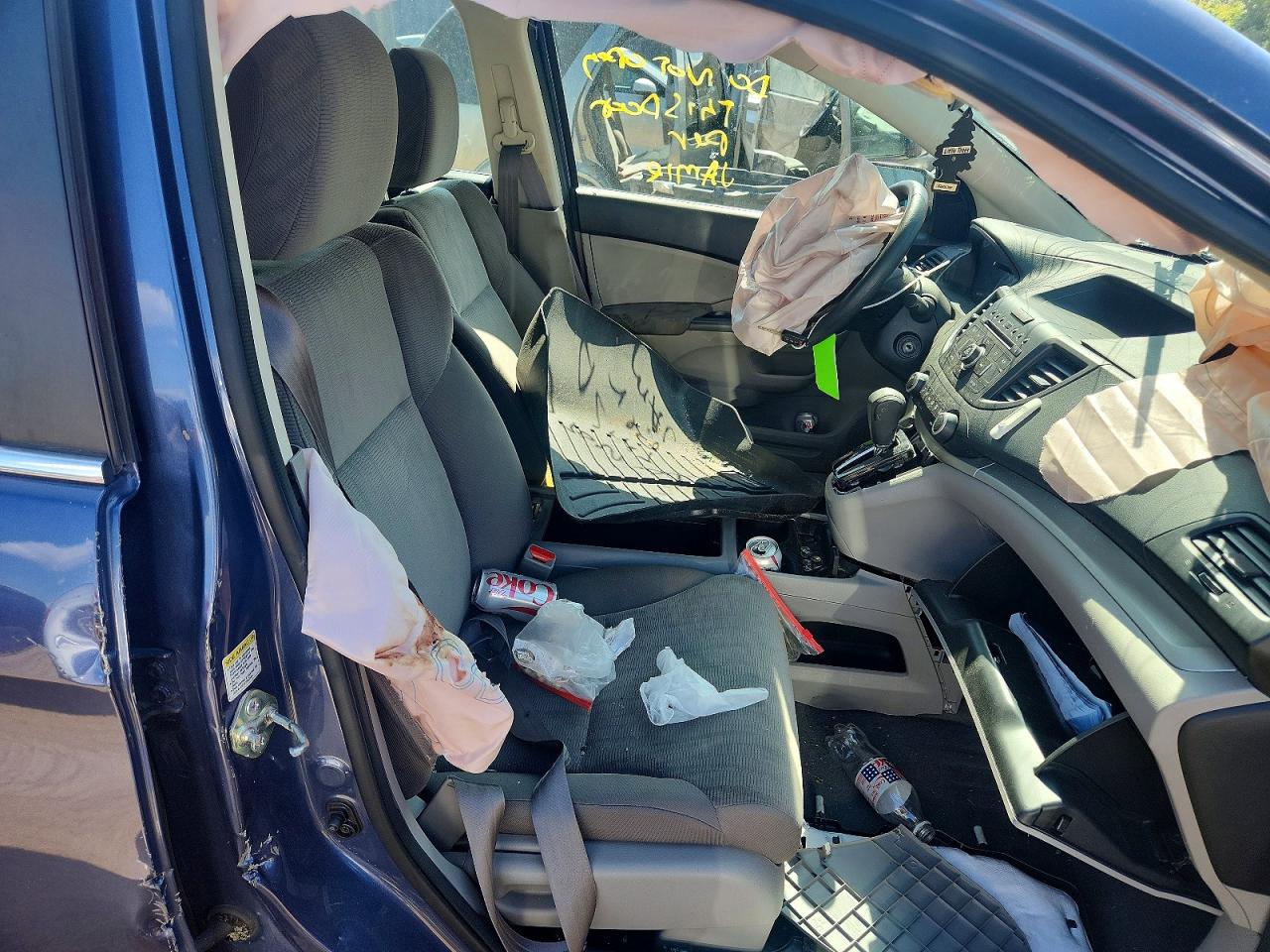2014 Honda Cr-v Lx Синий vin: 2HKRM4H30EH684835