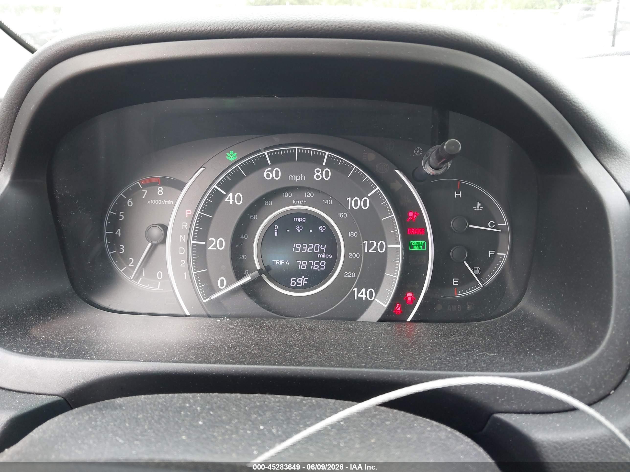 2014 Honda Cr-v Lx Light Blue vin: 2HKRM4H30EH689081