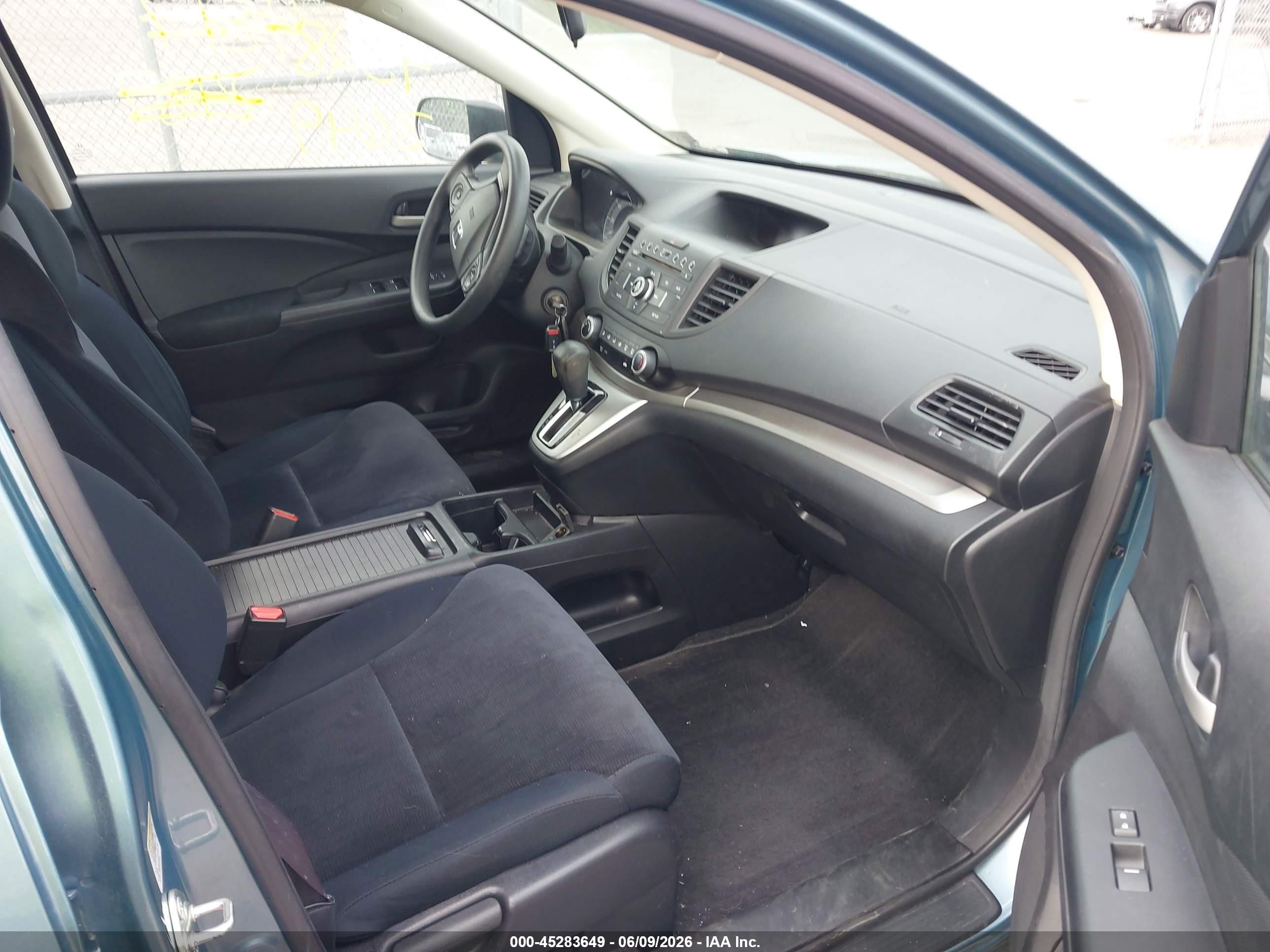 2014 Honda Cr-v Lx Light Blue vin: 2HKRM4H30EH689081