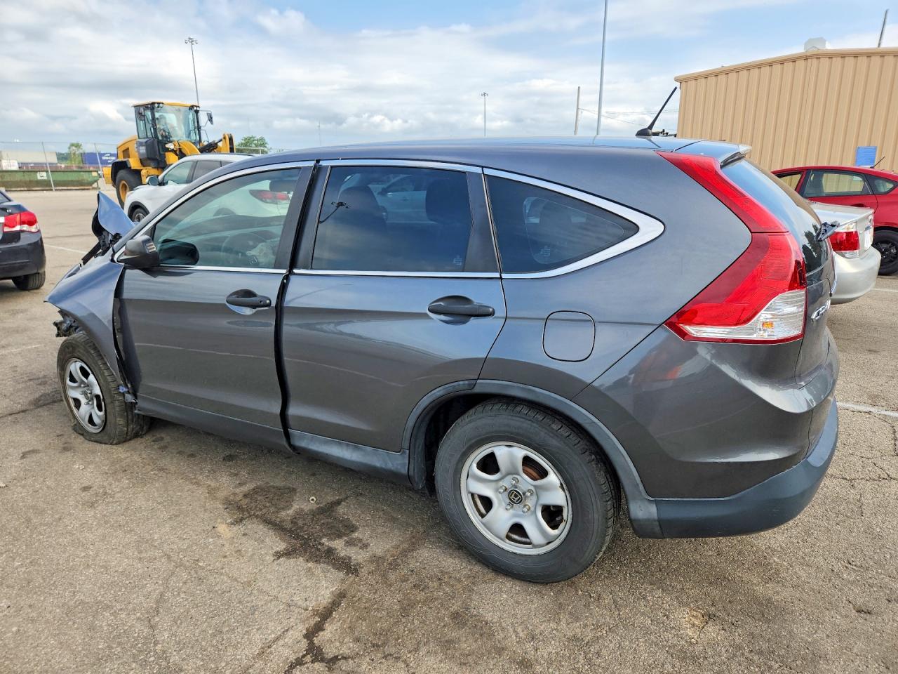 2014 Honda Cr-v Lx Gray vin: 2HKRM4H30EH694796