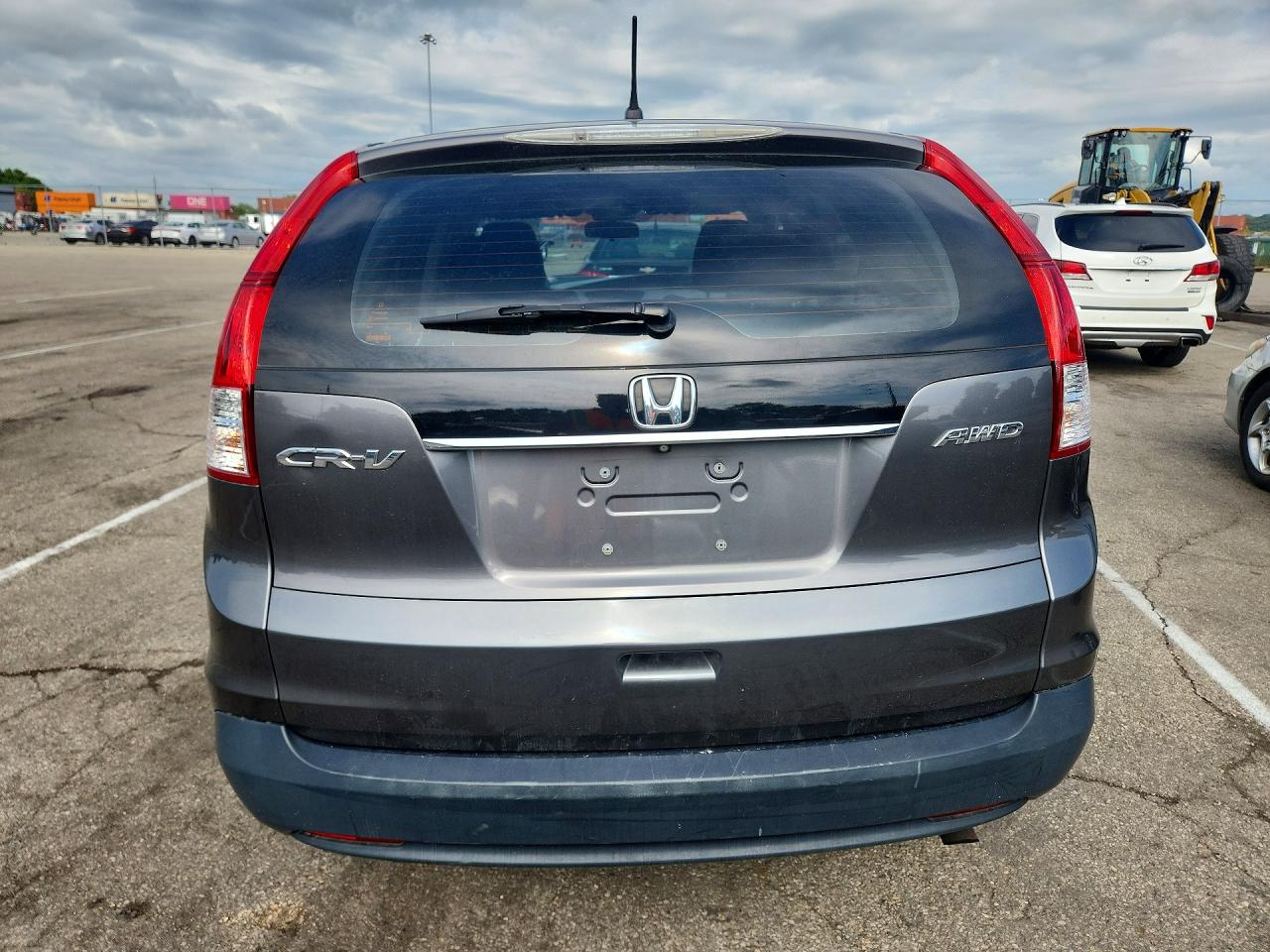 2014 Honda Cr-v Lx Gray vin: 2HKRM4H30EH694796