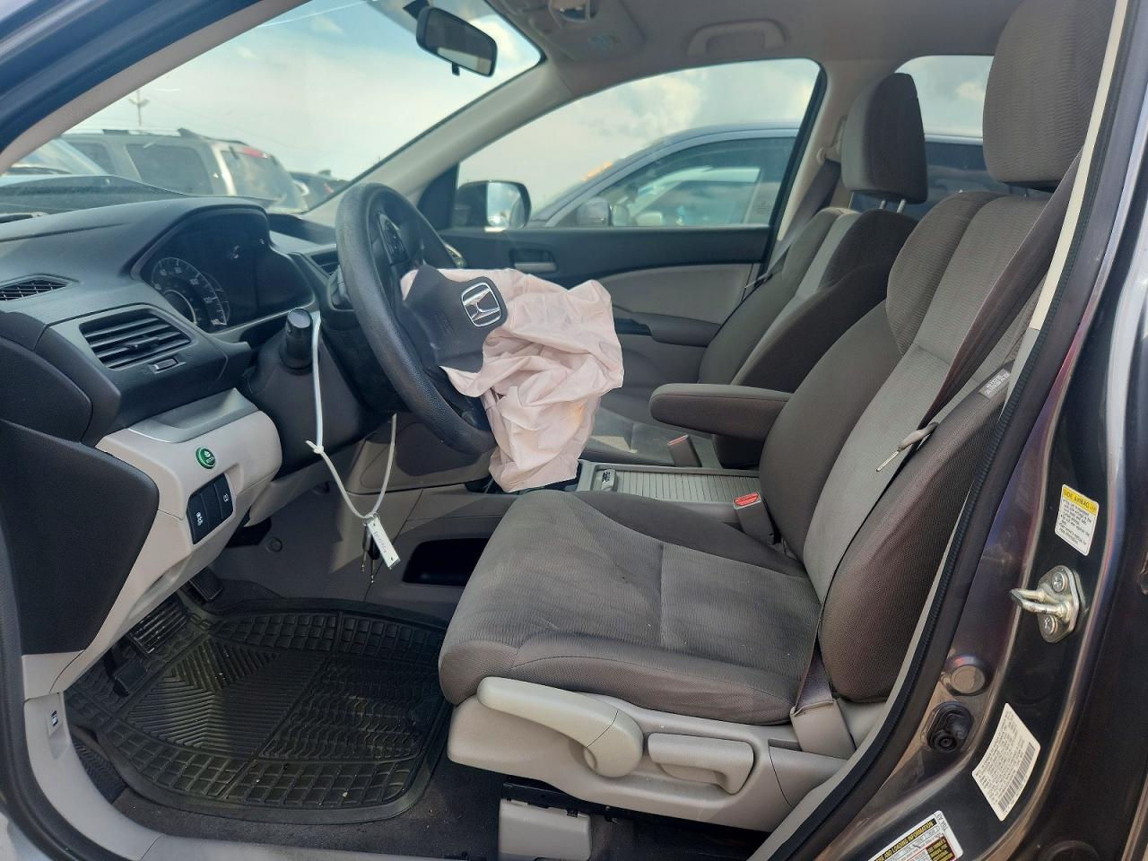 2014 Honda Cr-v Lx Gray vin: 2HKRM4H30EH694796