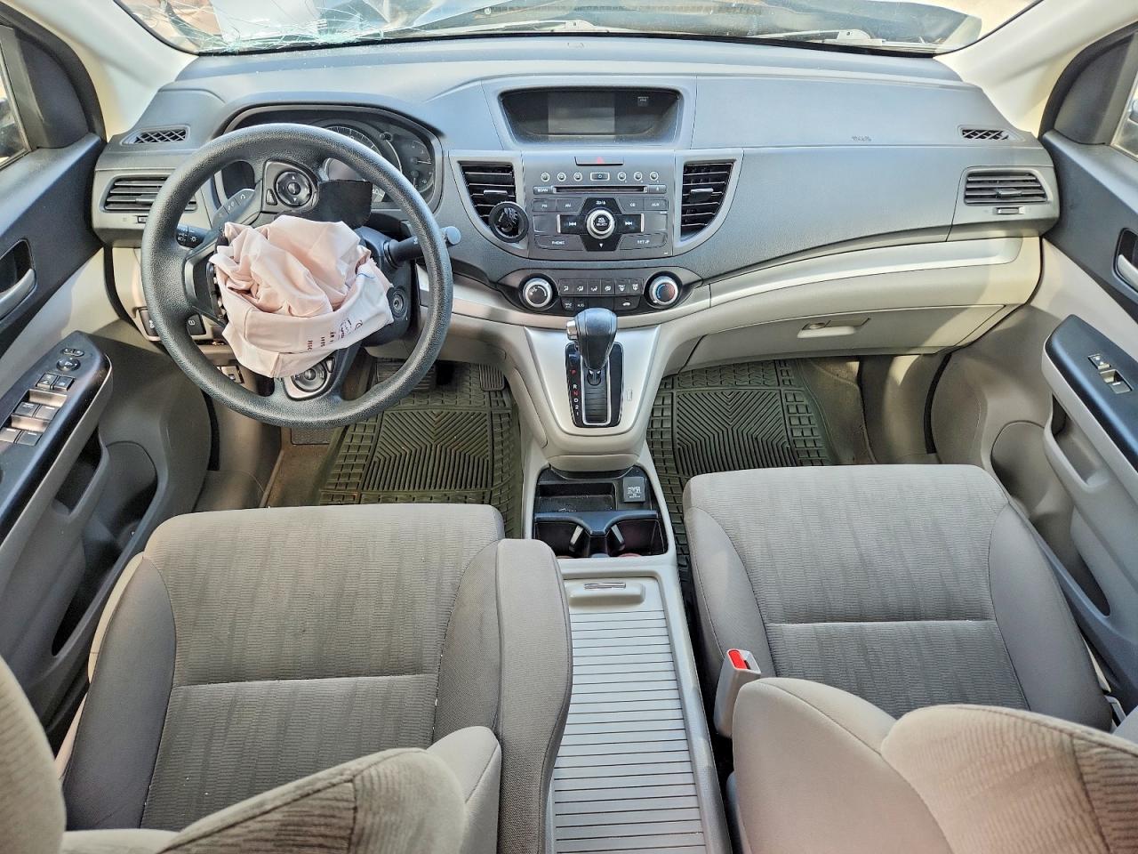 2014 Honda Cr-v Lx Gray vin: 2HKRM4H30EH694796