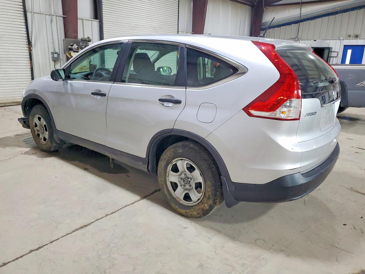 2014 Honda Cr-v Lx Silver vin: 2HKRM4H30EH718322