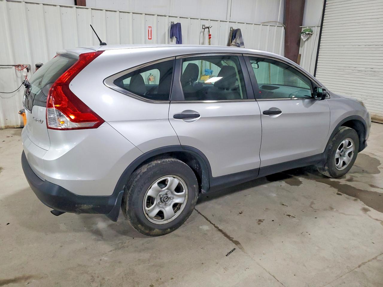 2014 Honda Cr-v Lx Silver vin: 2HKRM4H30EH718322